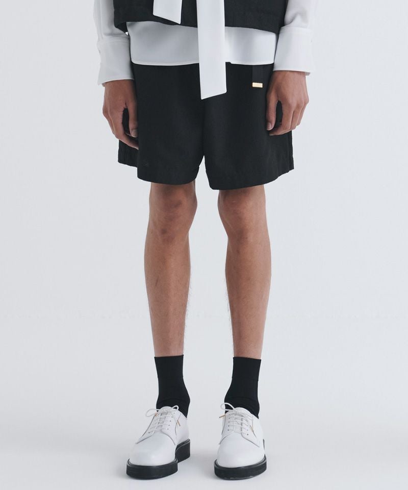 60%OFF【CULLNI(クルニ)】Tweed Belt Easy Short Pant ショートパンツ