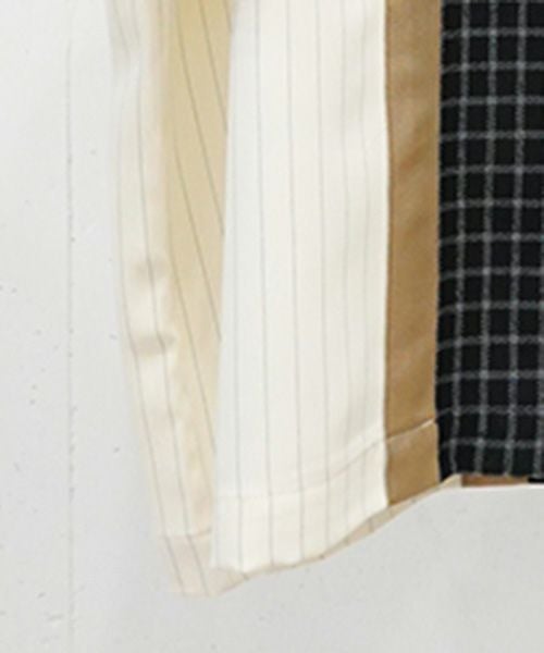 50%OFF【CULLNI(クルニ)】Check Bi Color Pullover プルオーバー(25-SS