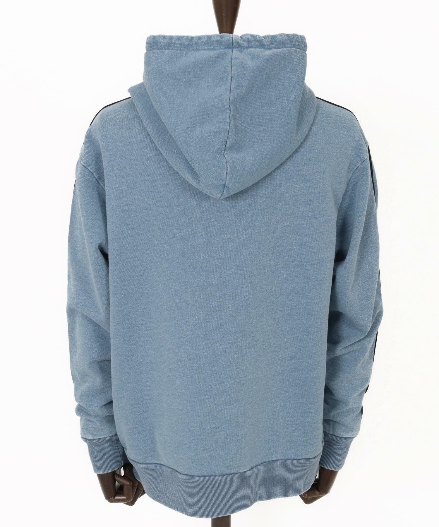 seventy seven(セブンティセブン)】denim jersey P-O parka ニット