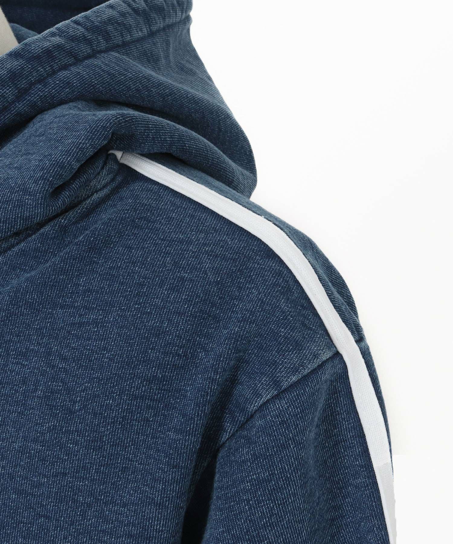 seventy seven(セブンティセブン)】denim jersey P-O parka ニット