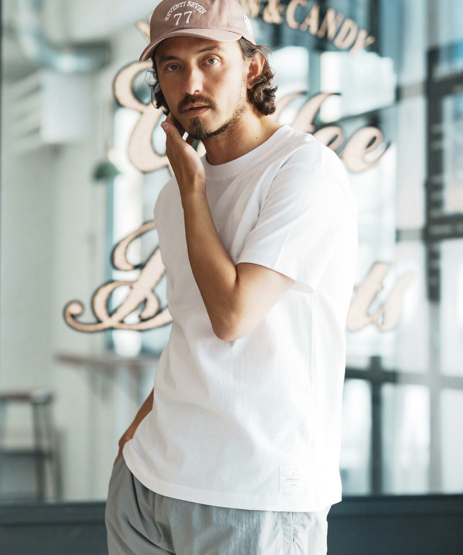 30%OFF【seventy seven(セブンティセブン)】middle onz S-S t-shirts 