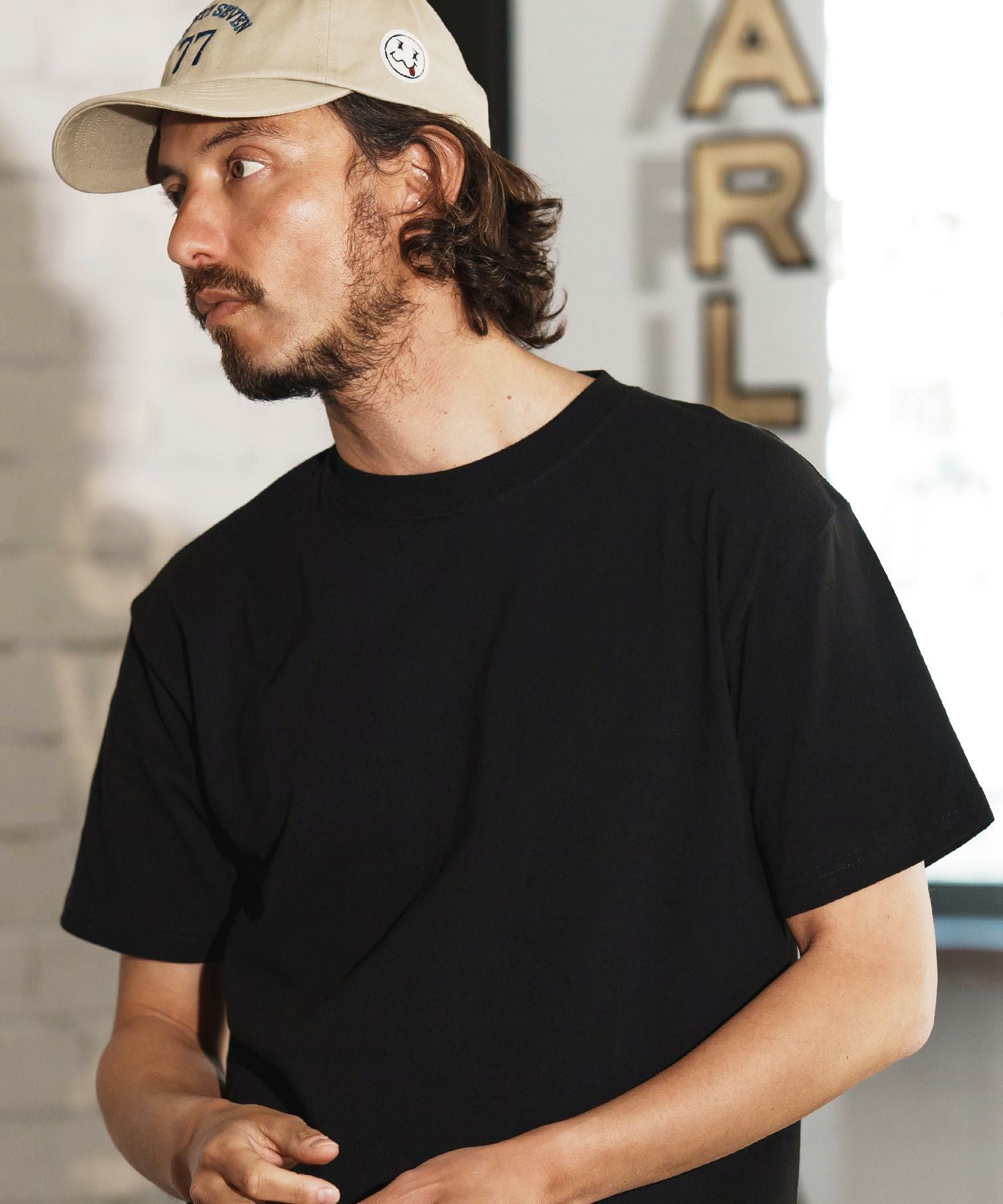 seventy seven(セブンティセブン)】middle onz S-S t-shirts (77label