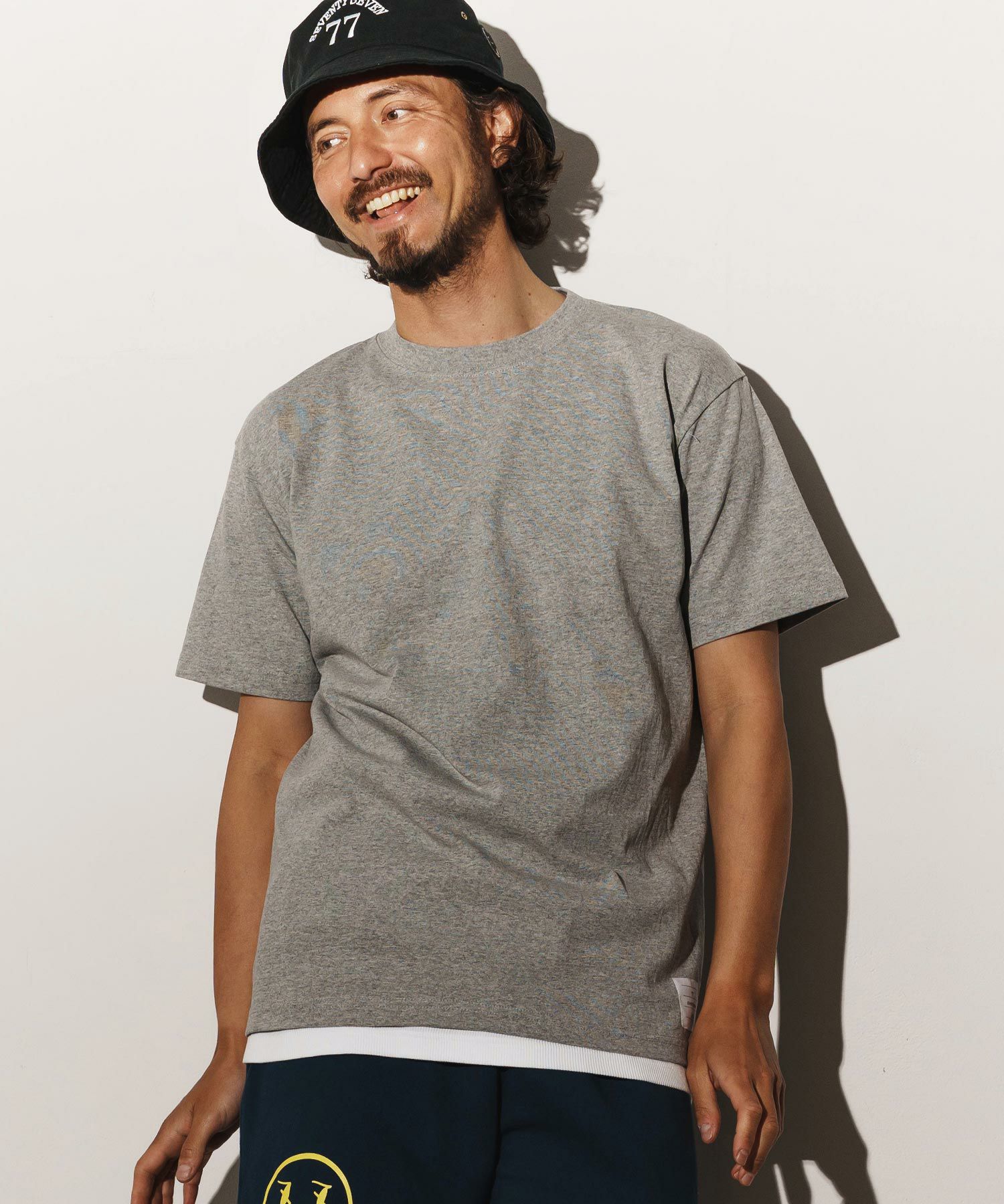 seventy seven(セブンティセブン)】middle onz S-S t-shirts (77label