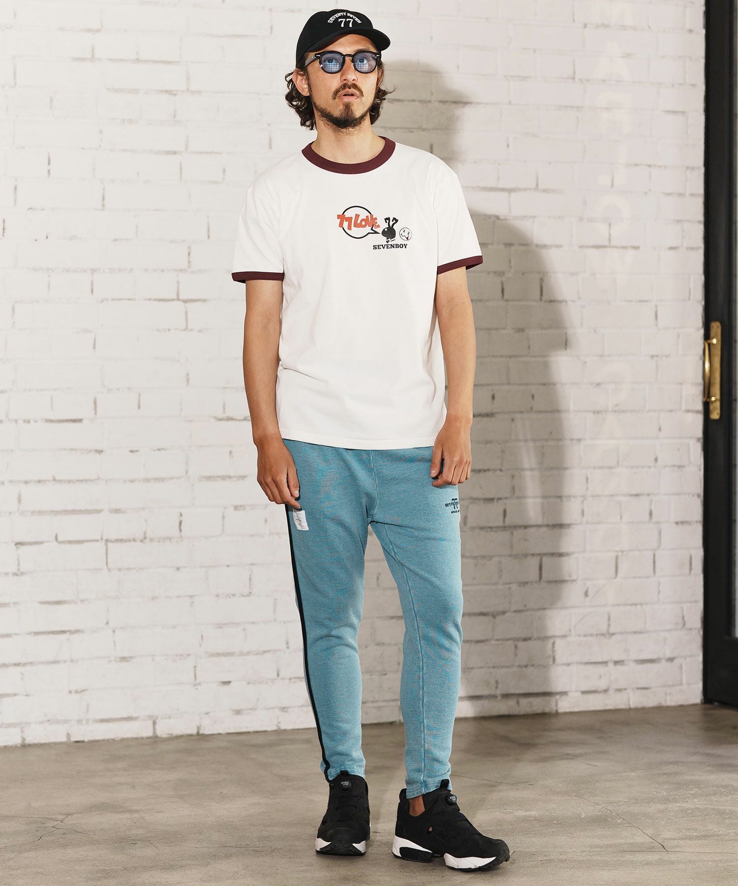 30%OFF【seventy seven(セブンティセブン)】middle onz S-S ringer t