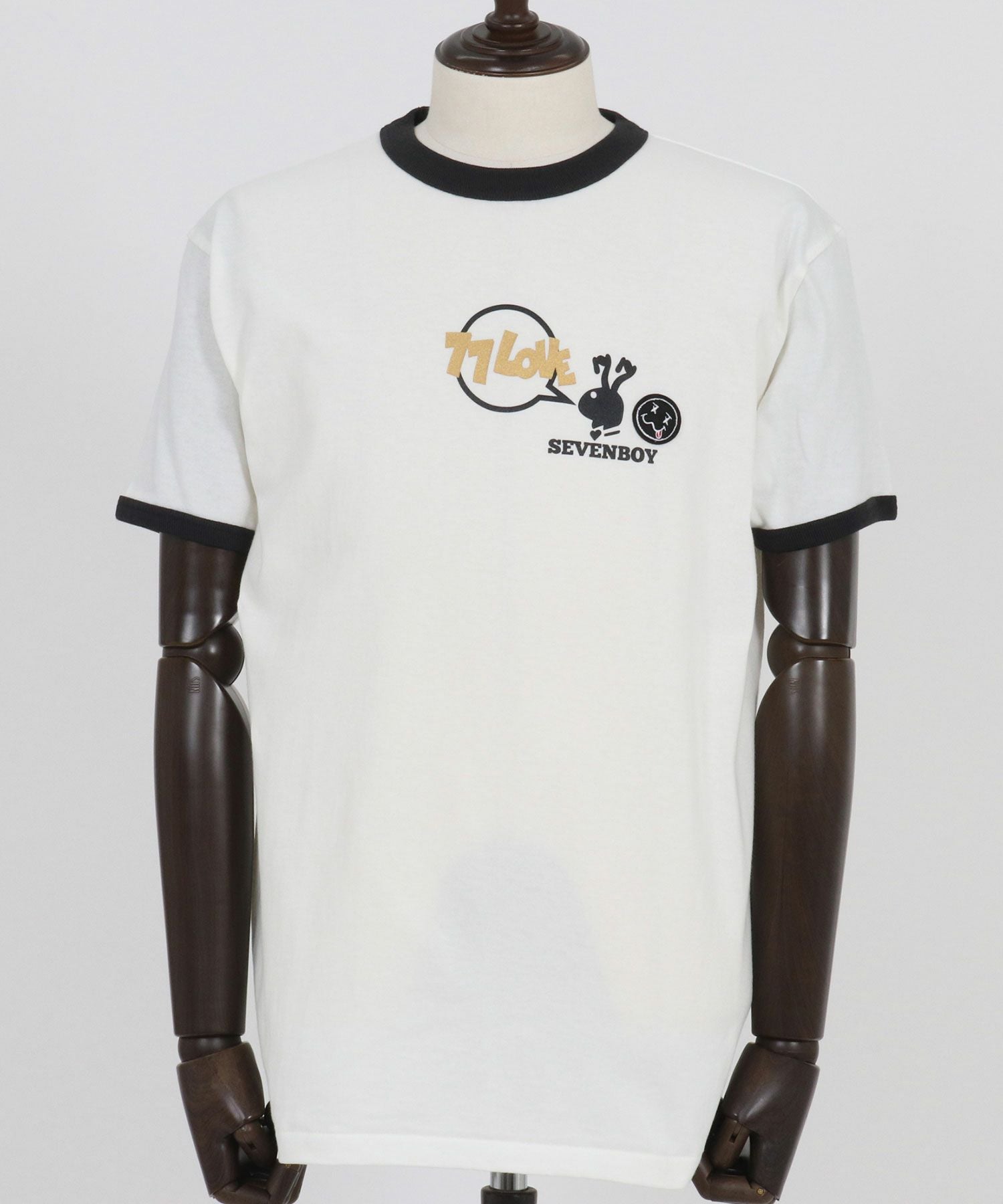 30%OFF【seventy seven(セブンティセブン)】middle onz S-S ringer t