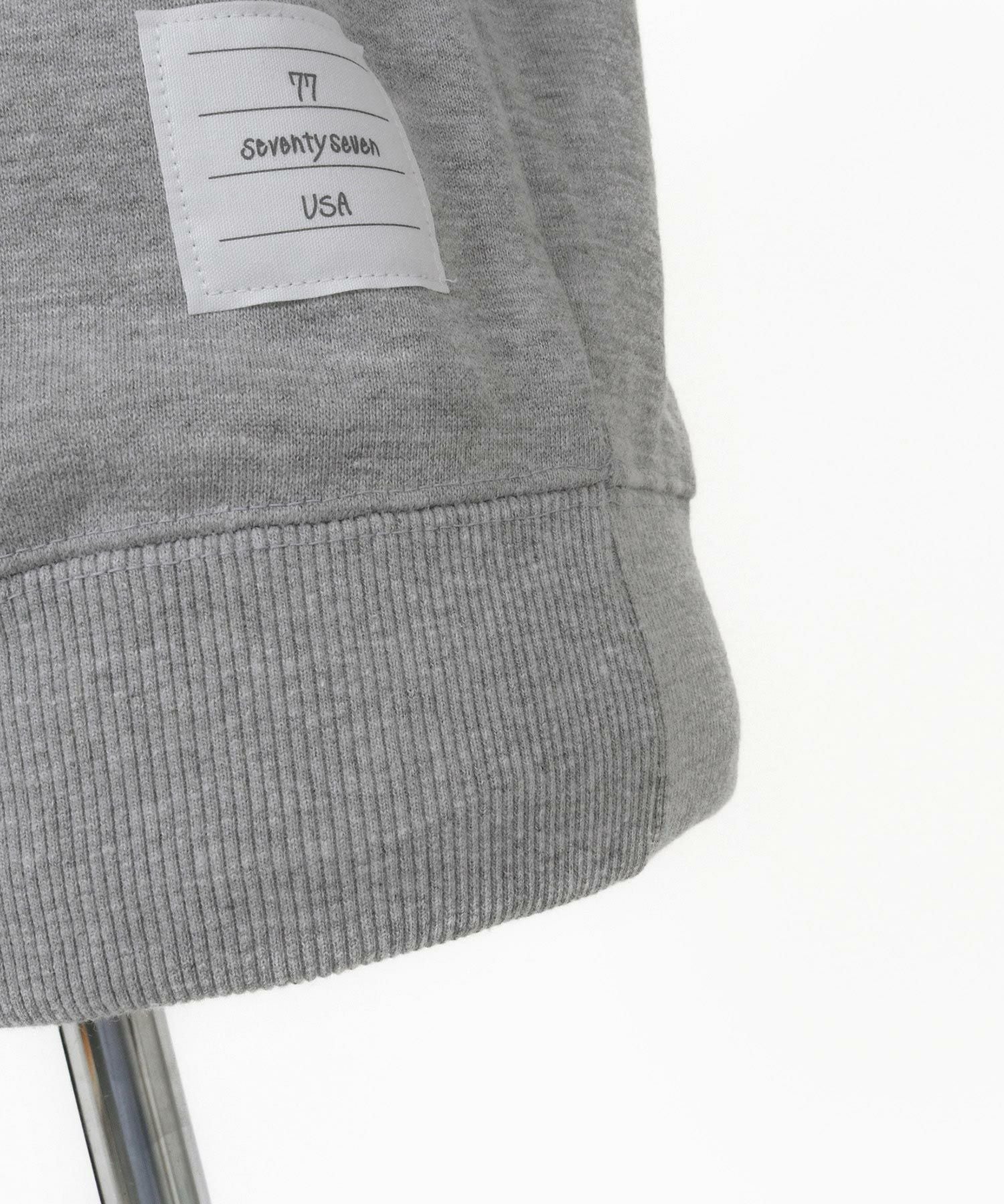 50%OFF【seventy seven(セブンティセブン)】middle onz sweat shirts
