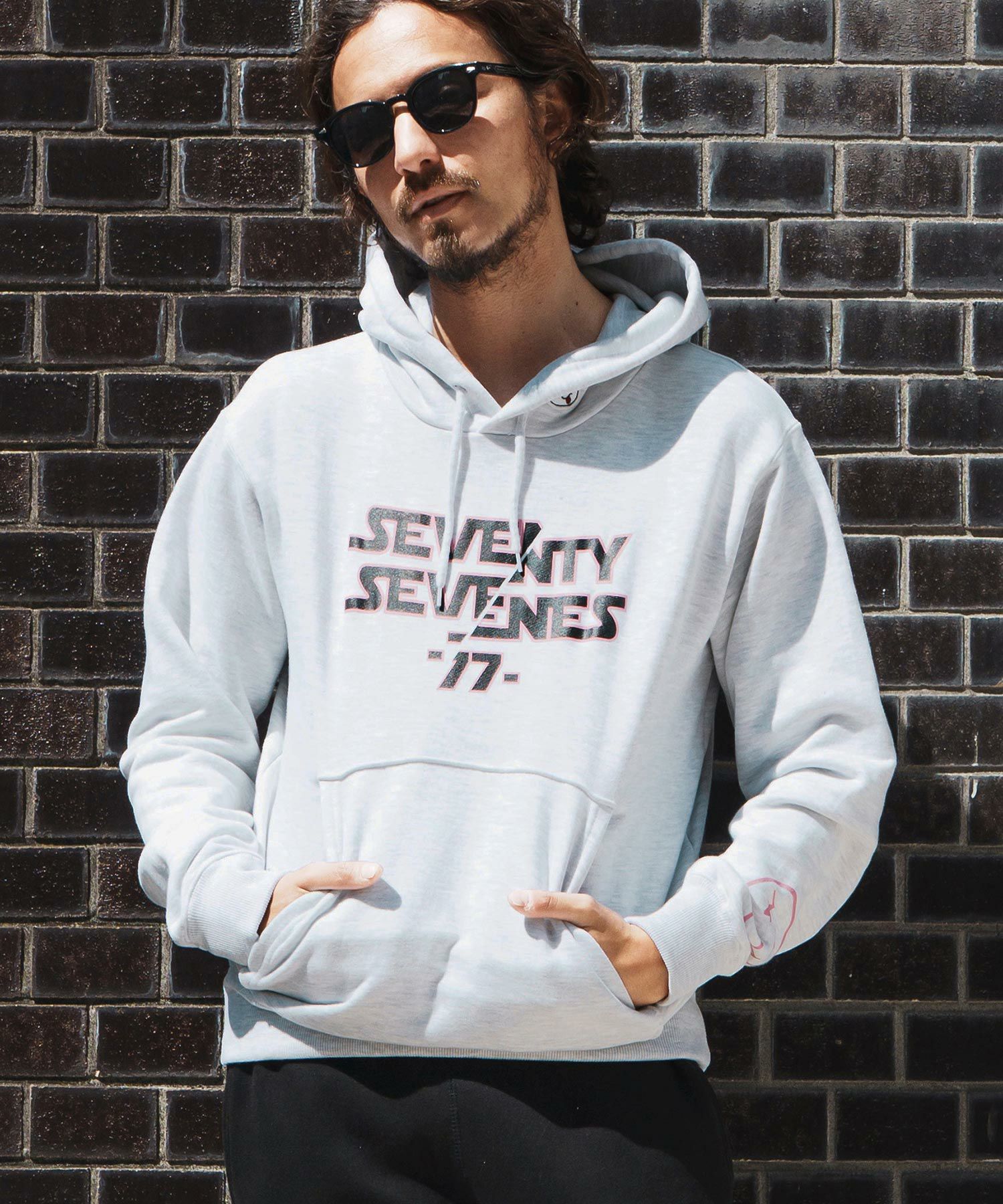 seventy seven(セブンティセブン)】middle onz sweat P-O hoodie