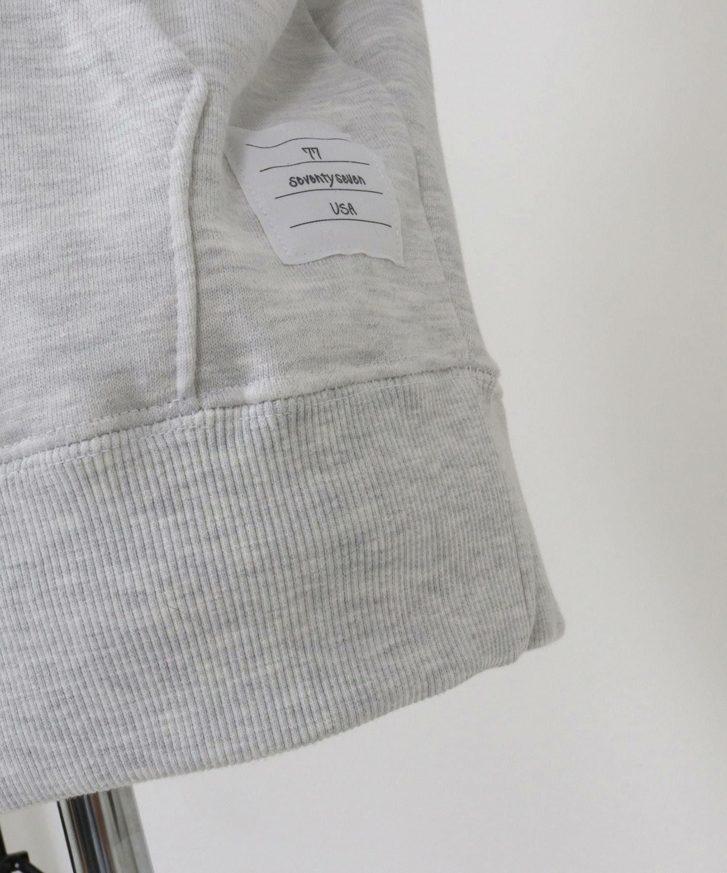 1007様 50%OFF【seventy seven(セブンティセブン)】middle onz sweat P-O