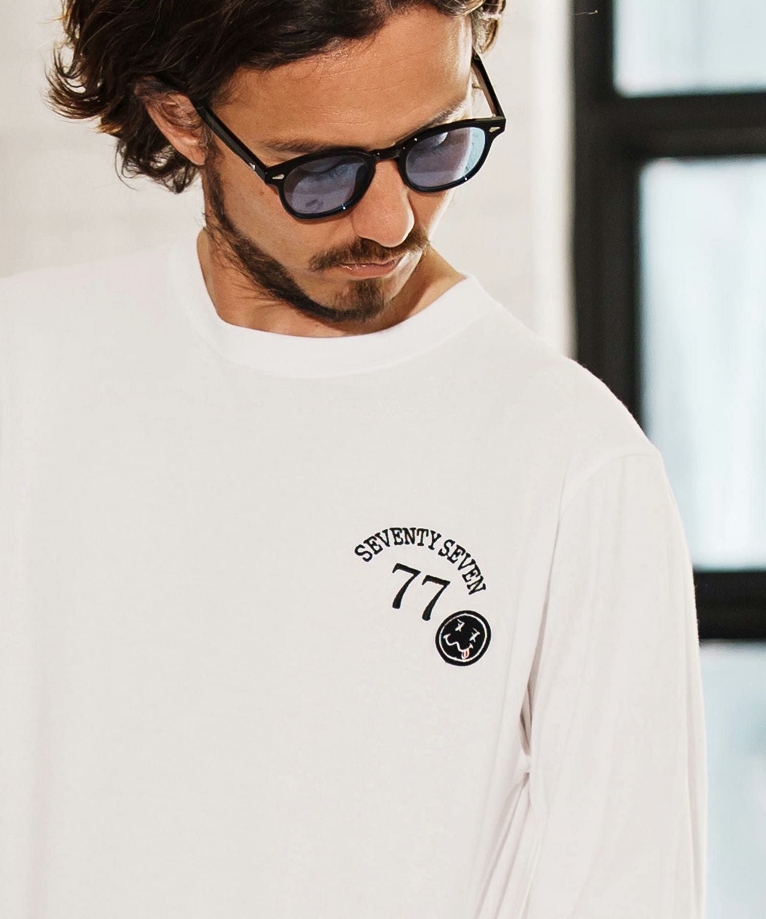 30%OFF【seventy seven(セブンティセブン)】middle onz L-S t-shirts