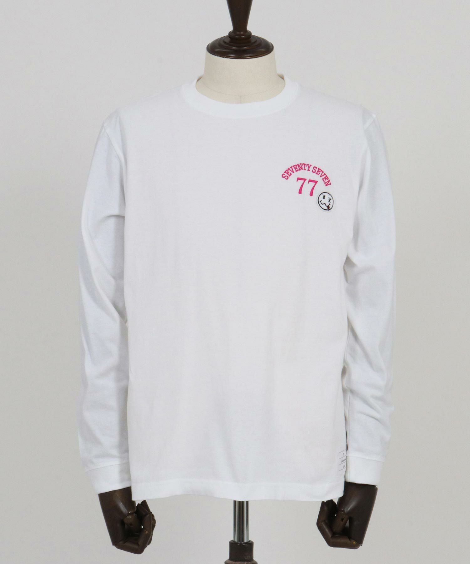 seventy seven(セブンティセブン)】middle onz L-S t-shirts (77arch