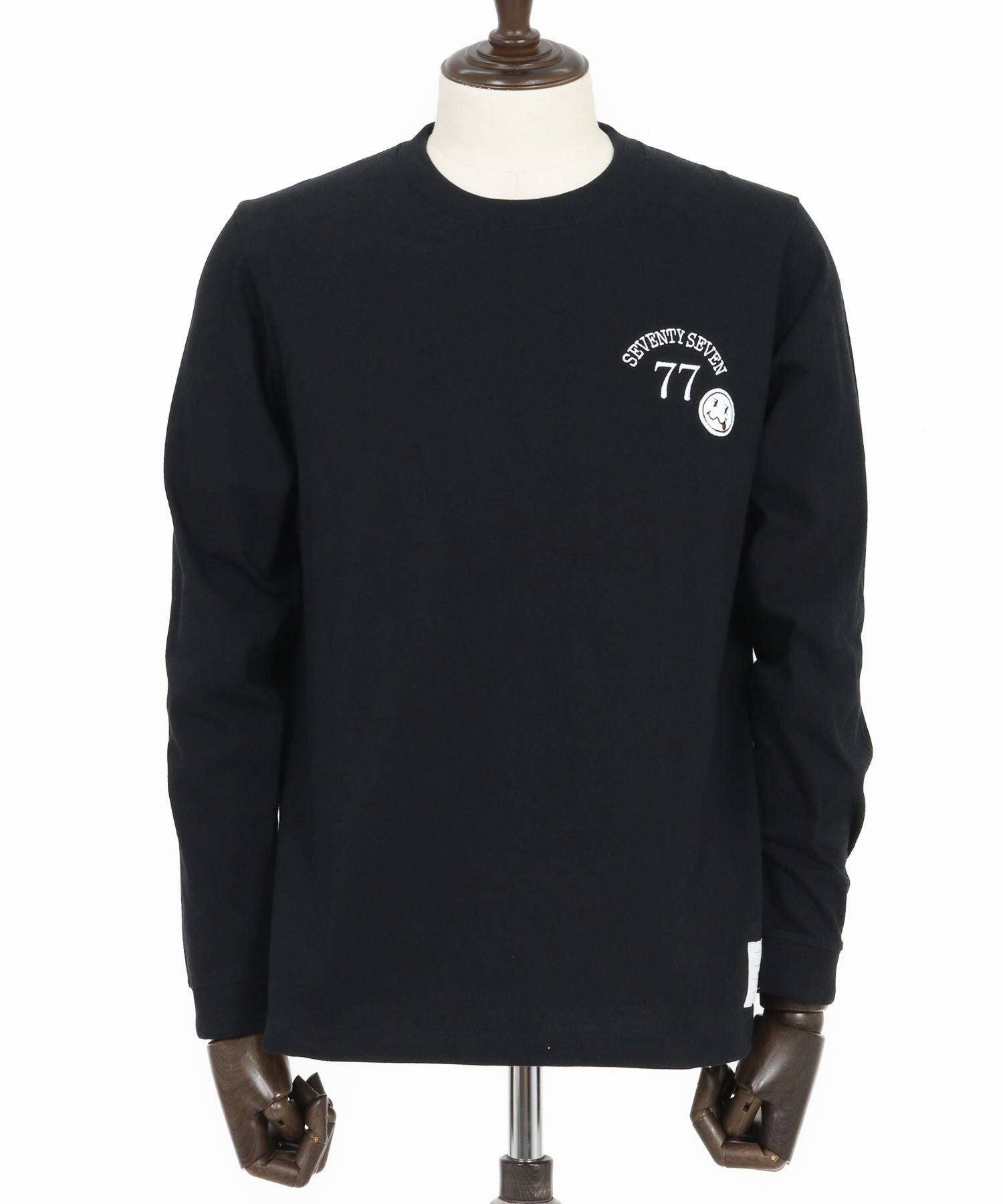 30%OFF【seventy seven(セブンティセブン)】middle onz L-S t-shirts