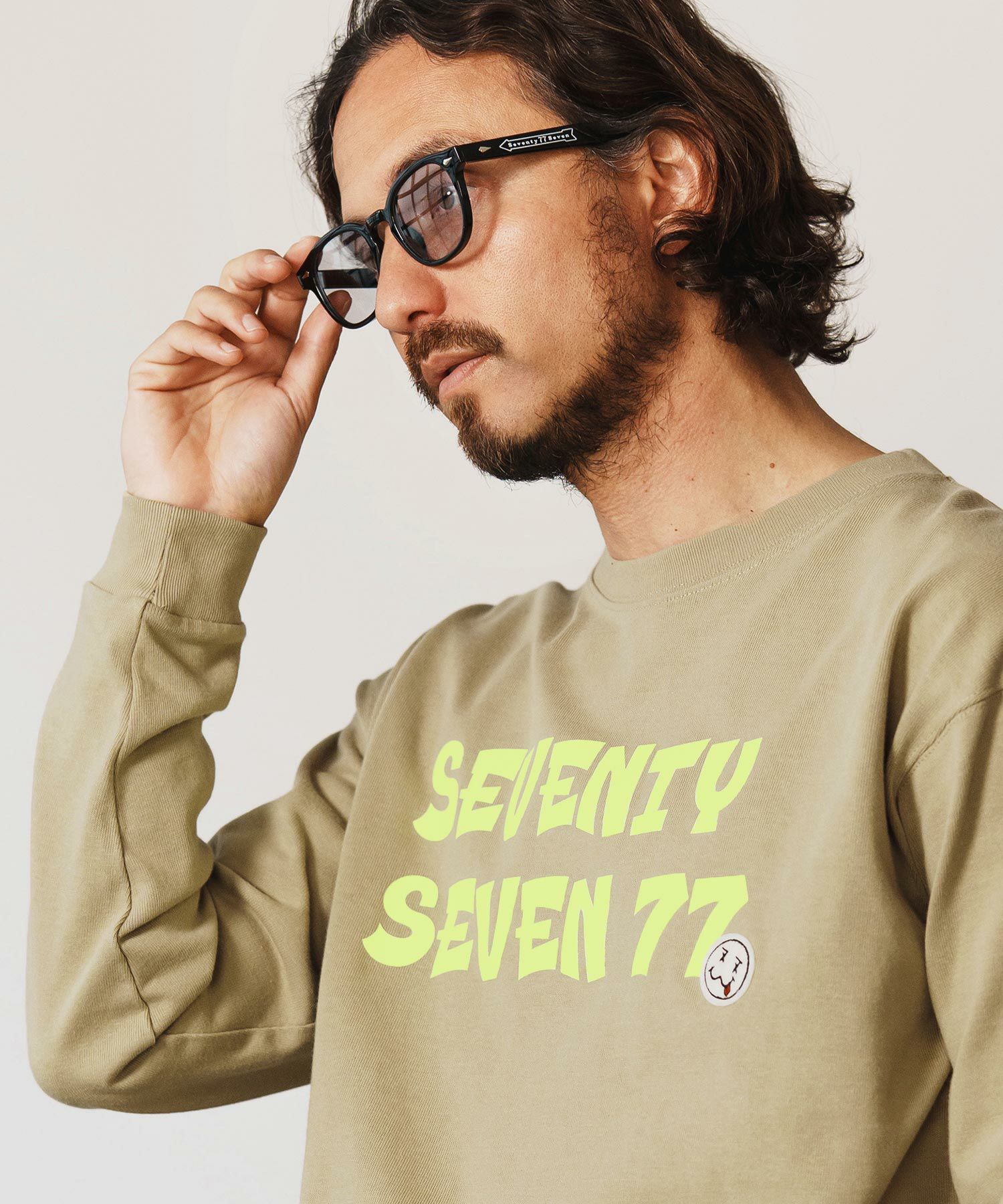 50%OFF【seventy seven(セブンティセブン)】heavy onz L-S t-shirts