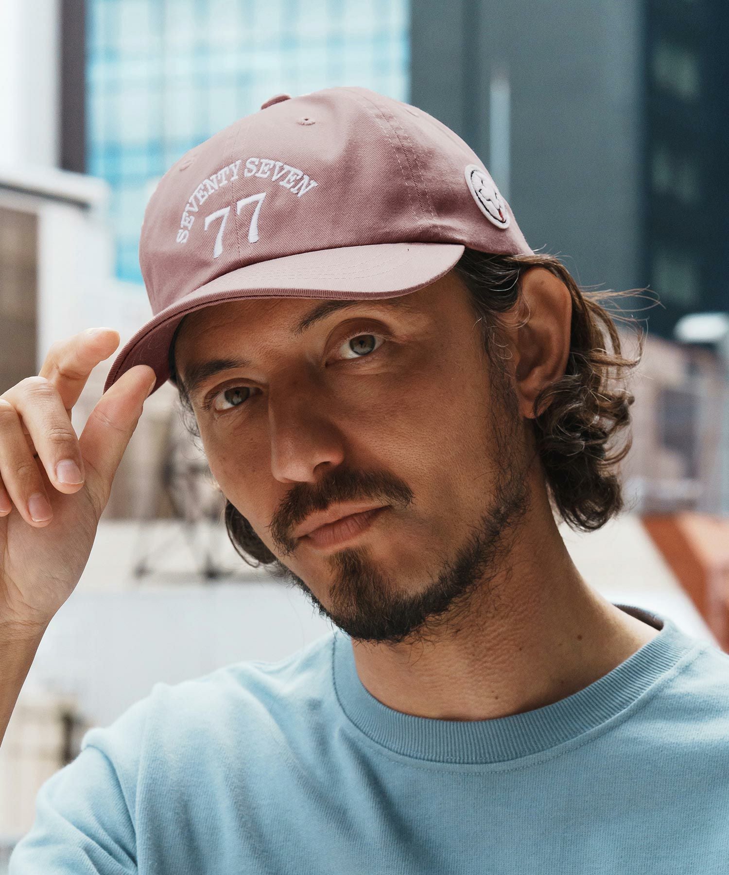 30%OFF【seventy seven(セブンティセブン)】embroidery 6 panel cap