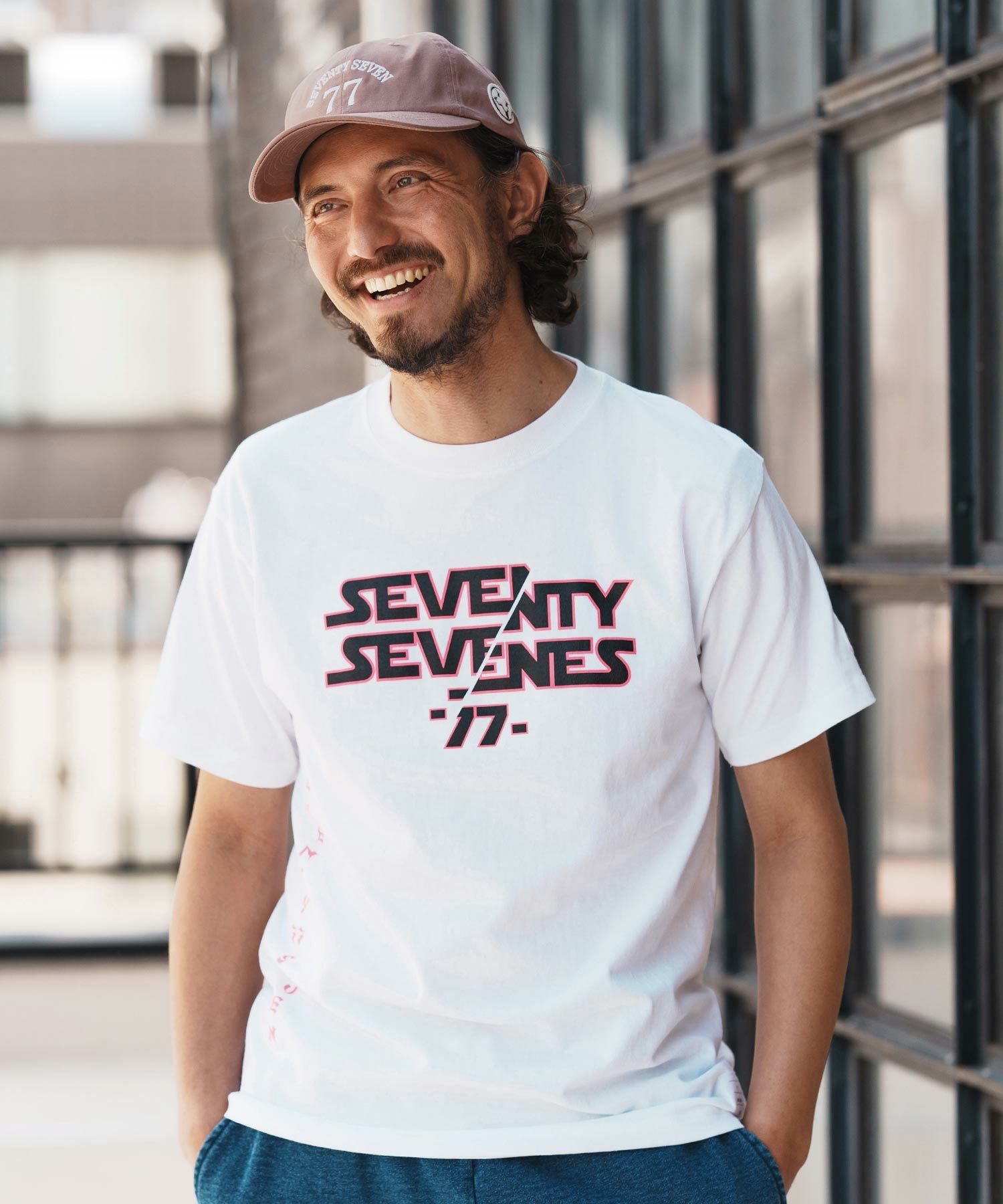 30%OFF【seventy seven(セブンティセブン)】embroidery 6 panel cap