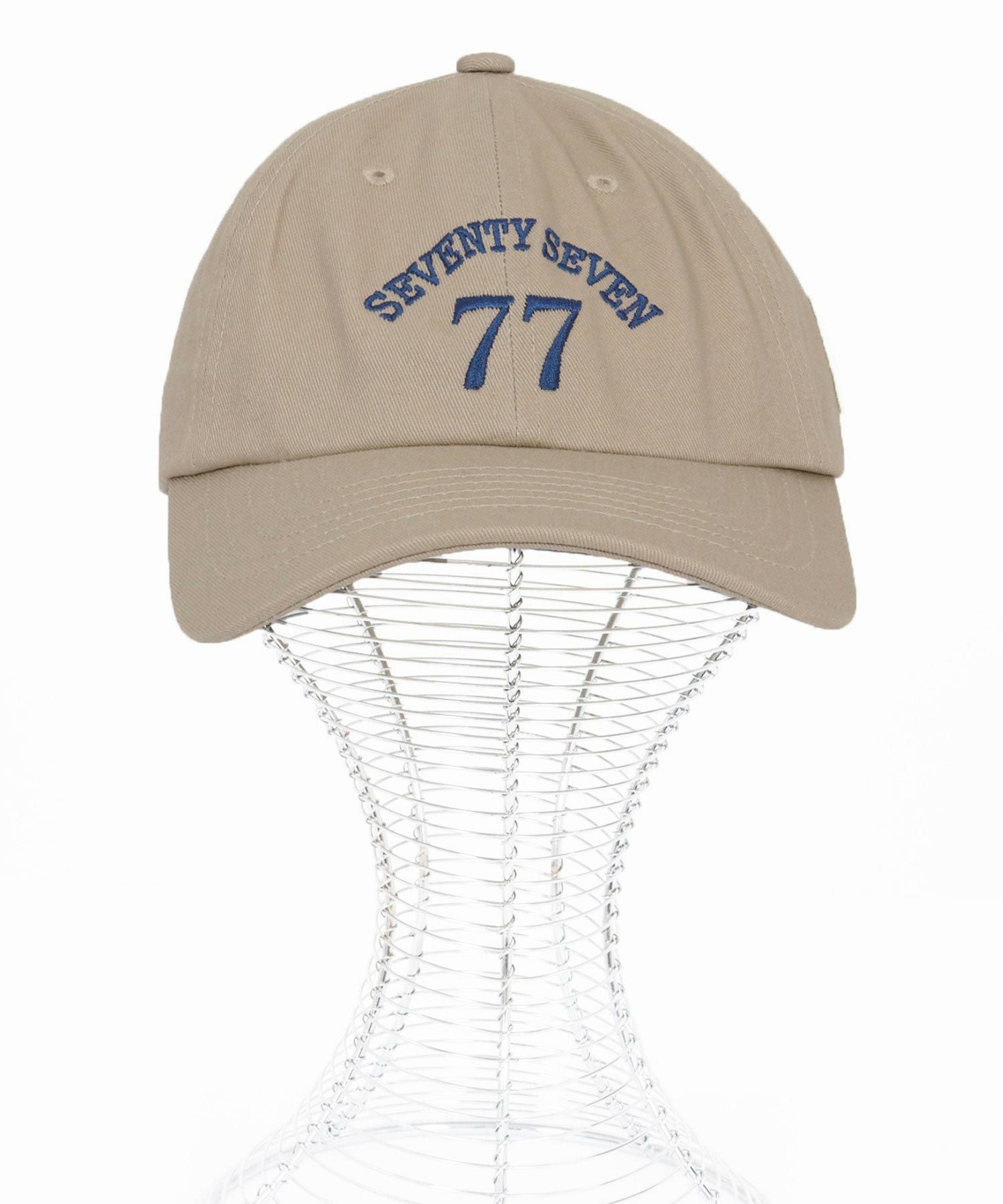 seventy seven(セブンティセブン)】embroidery 6 panel cap (77arch