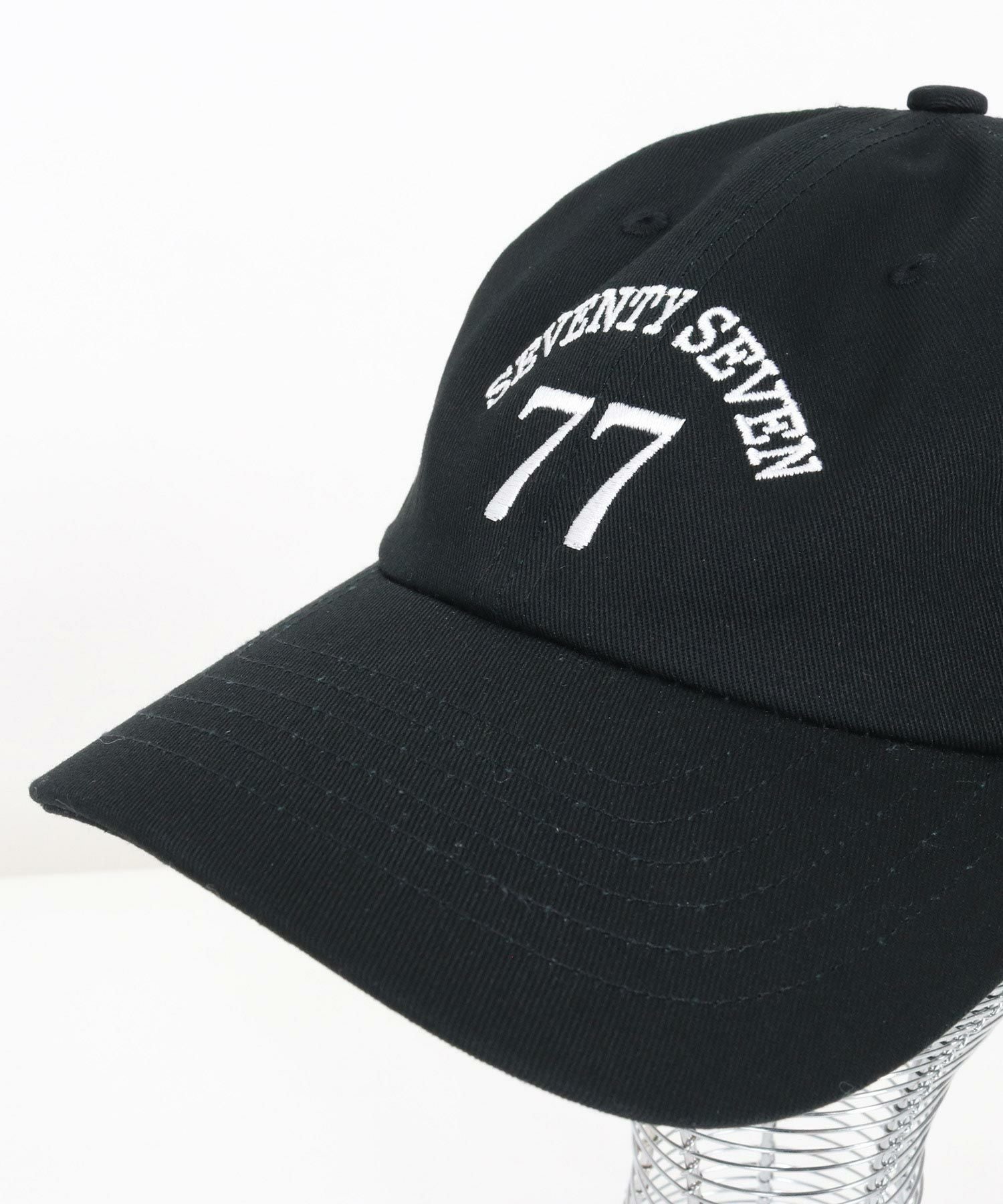 seventy seven(セブンティセブン)】embroidery 6 panel cap (77arch