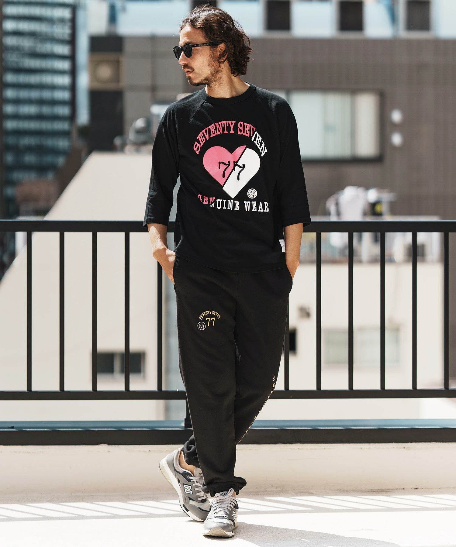 seventy seven(セブンティセブン)】middle onz sweat pants (77arch