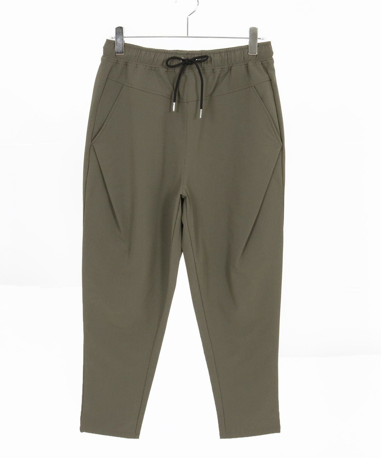 CAMBIO(カンビオ)】Stretch Nylon Tapered Pants ナイロンテーパード