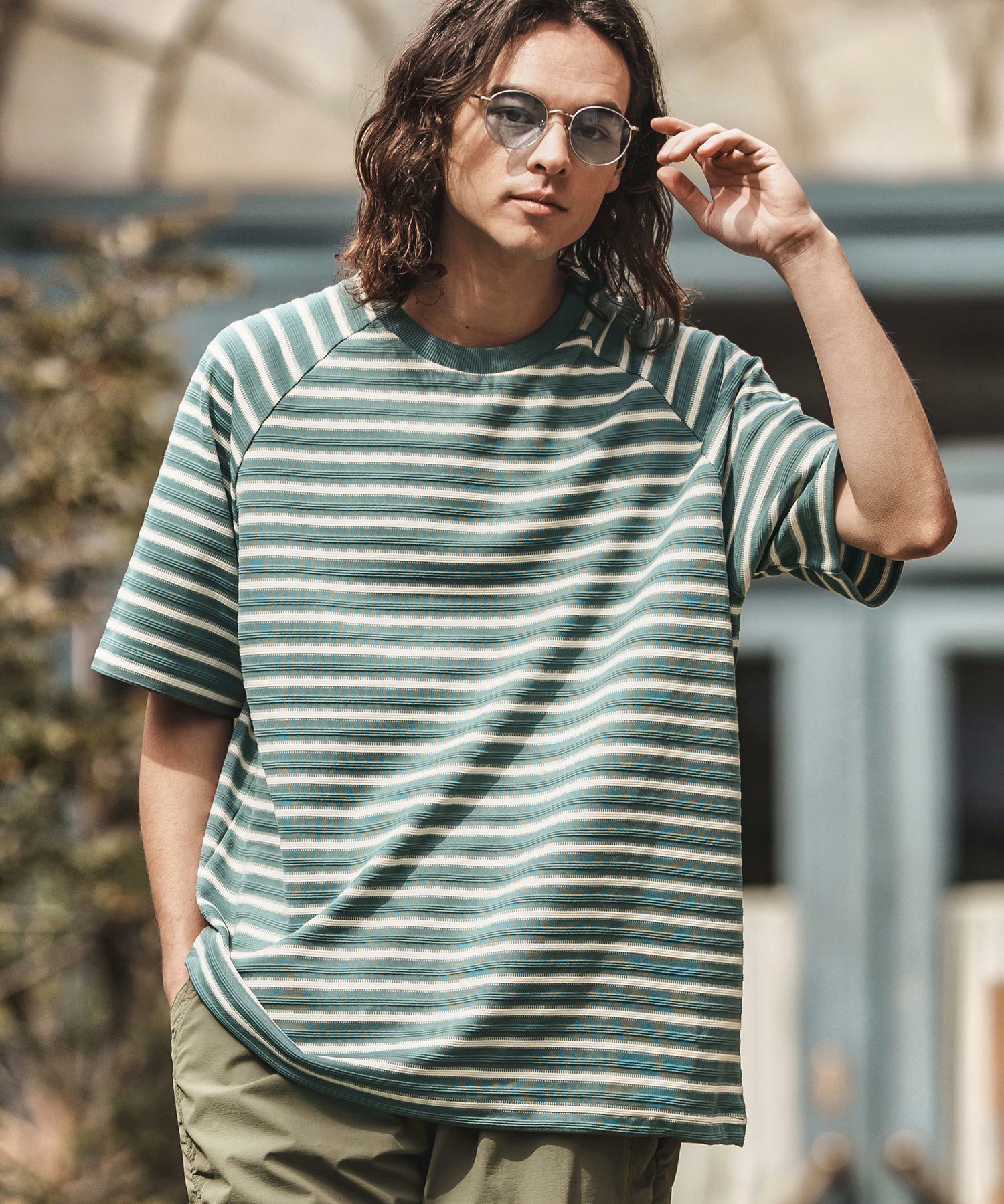 30%OFF【CAMBIO(カンビオ)】ボーダースピンドルTシャツ | CAMBIO カンビオ