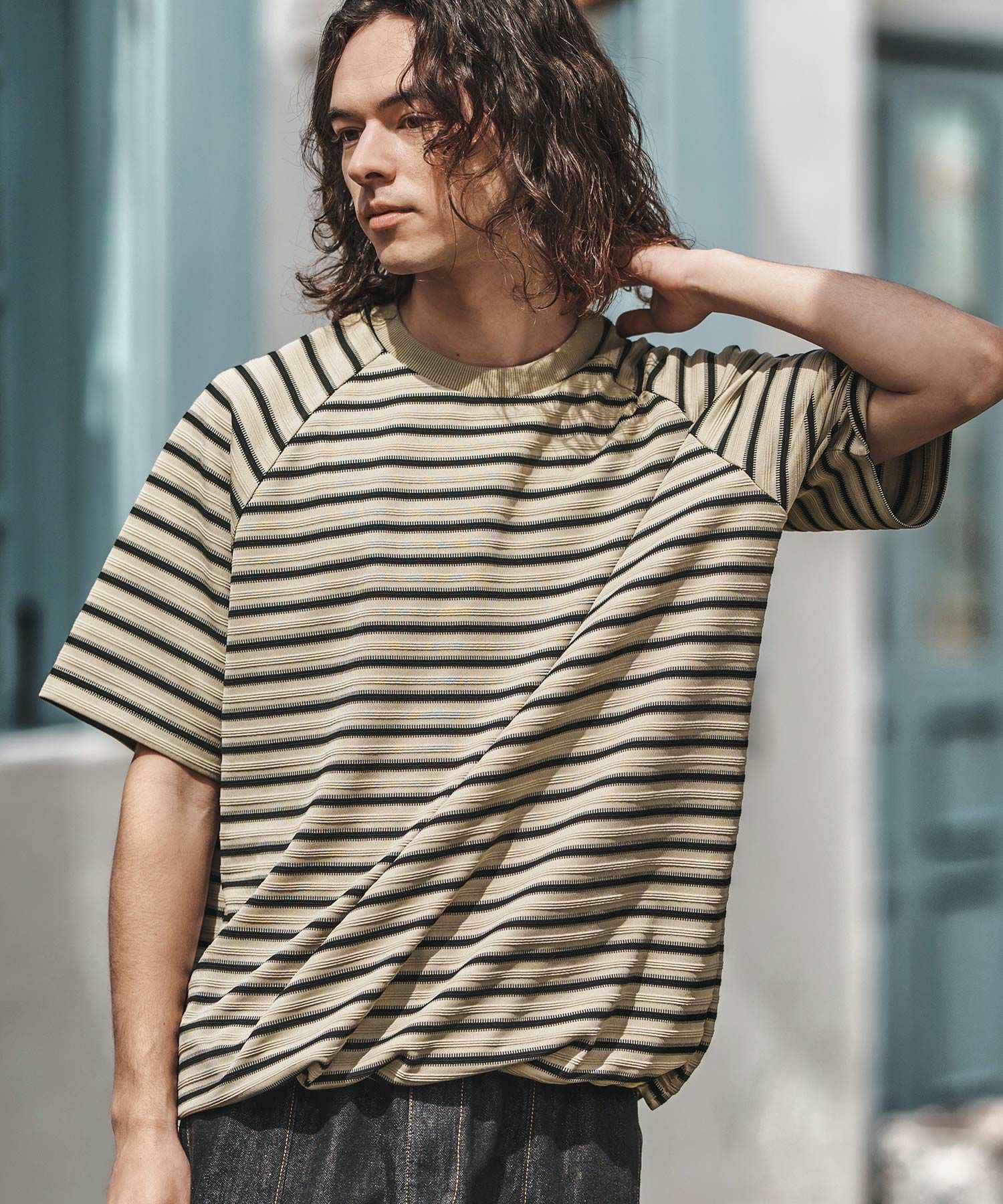 30%OFF【CAMBIO(カンビオ)】ボーダースピンドルTシャツ | CAMBIO カンビオ