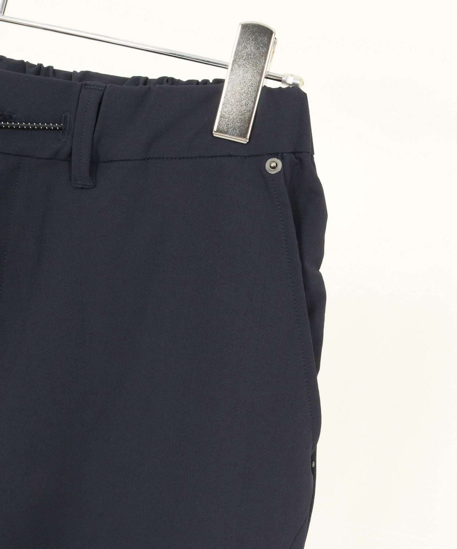 30%OFF【CAMBIO(カンビオ)】ナイロンストレッチ切り替えパンツ