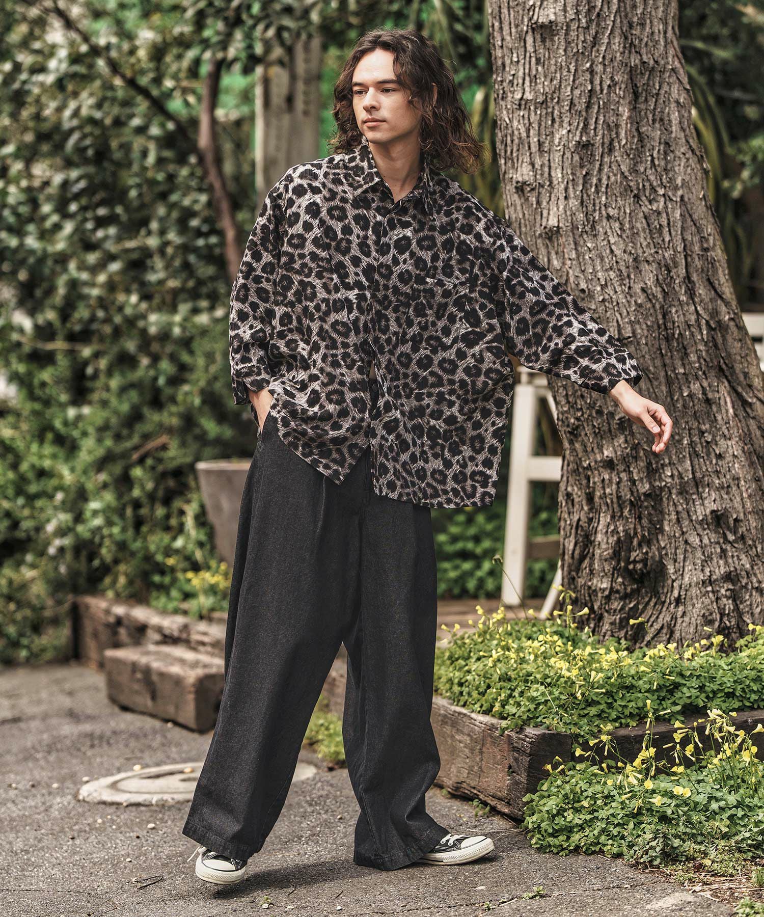 30%OFF【CAMBIO(カンビオ)】タック入りワイドデニムパンツ | CAMBIO