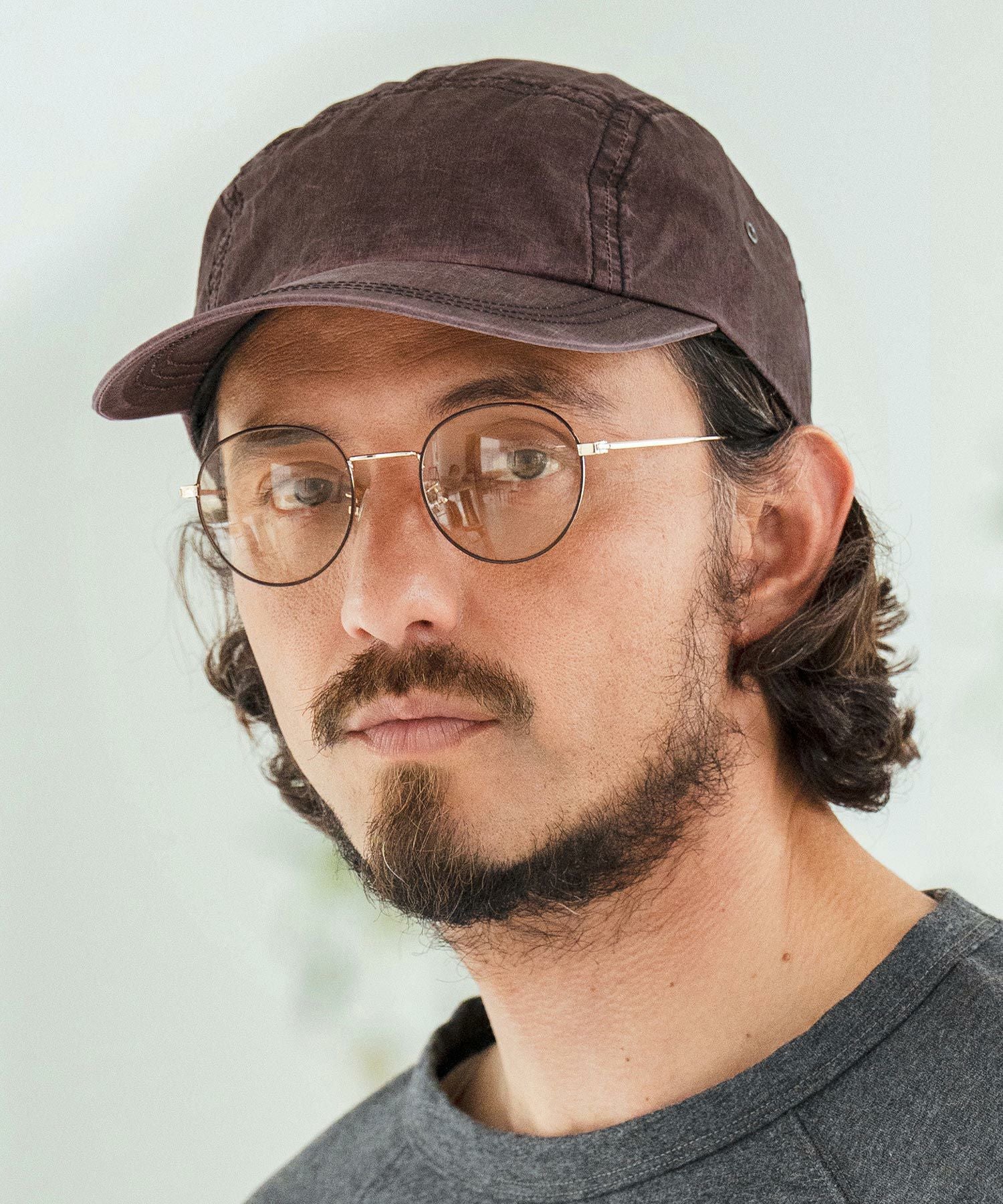 CAMBIO(カンビオ)】Print Cotton Jet Cap ジェットキャップ(NF-251