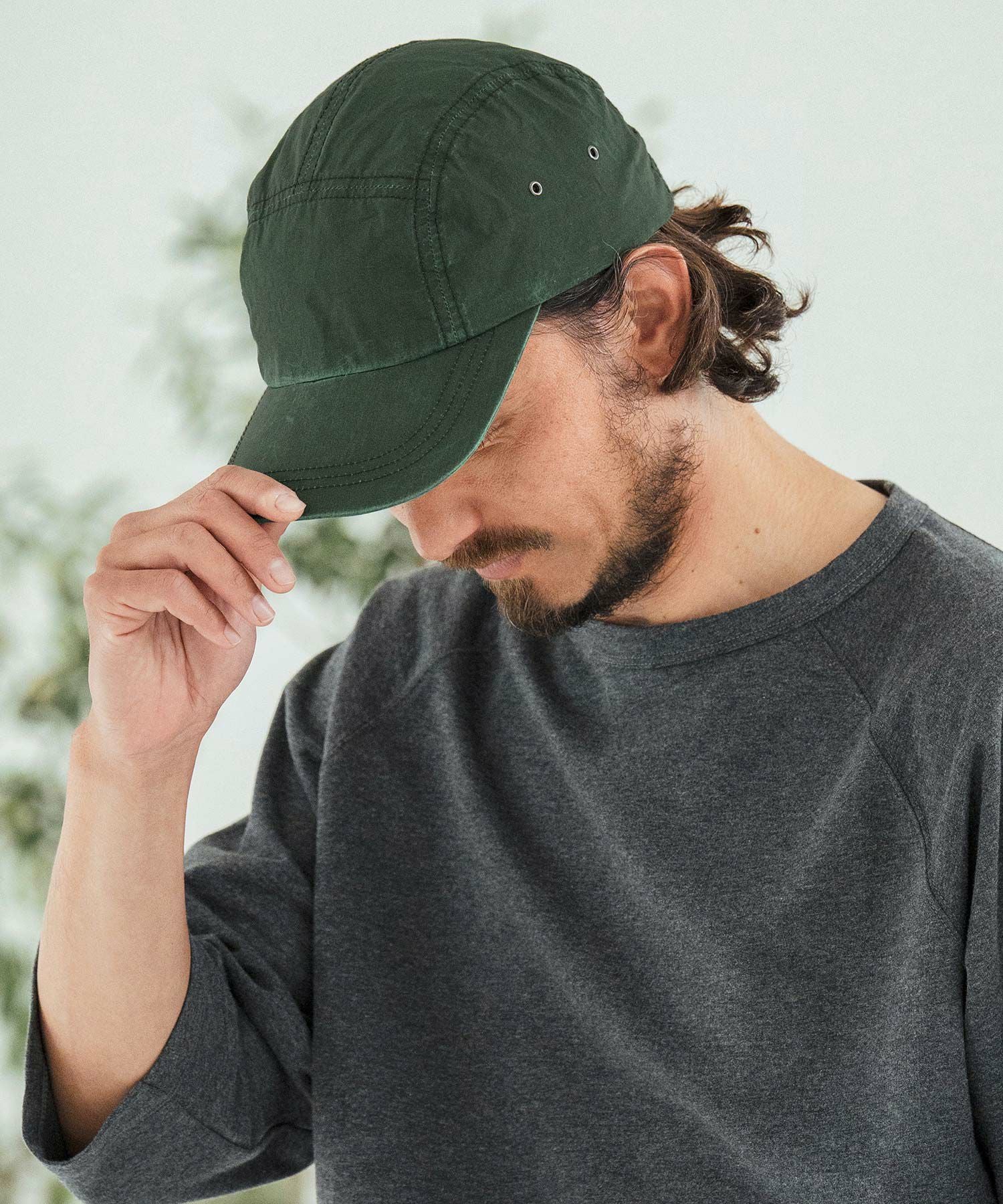 CAMBIO(カンビオ)】Print Cotton Jet Cap ジェットキャップ(NF-251