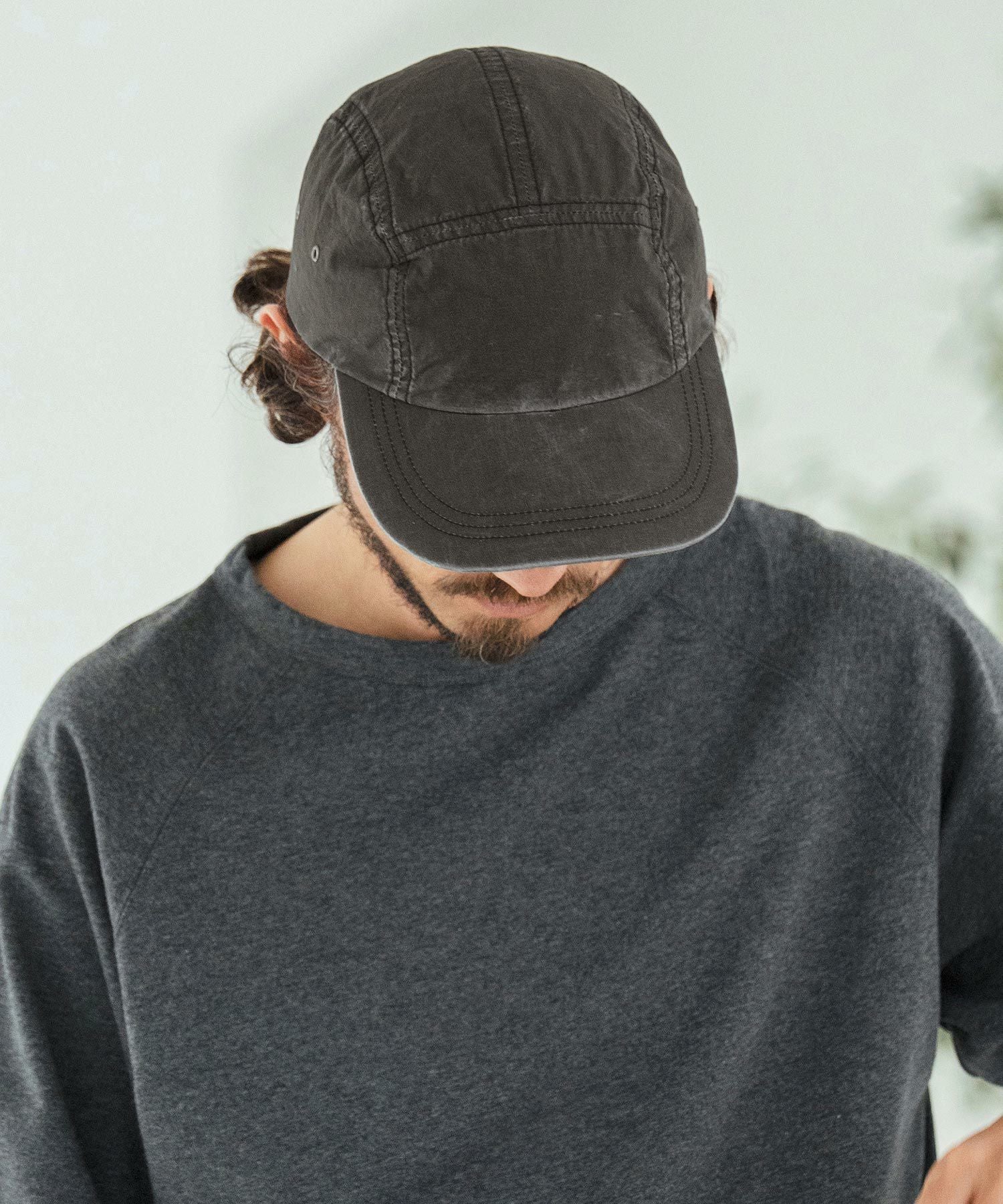 CAMBIO(カンビオ)】Print Cotton Jet Cap ジェットキャップ(NF-251
