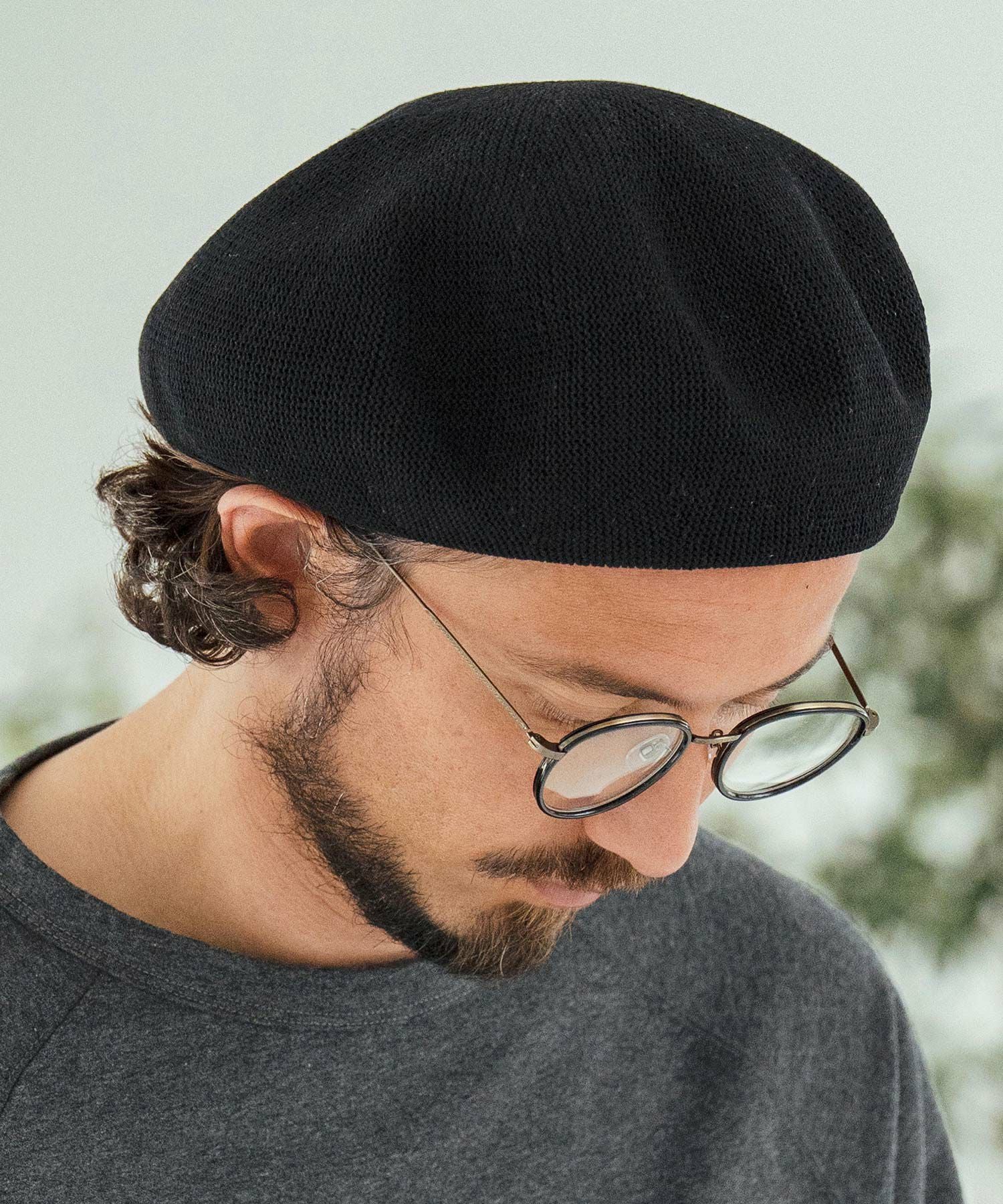 CAMBIO(カンビオ)】Linen Blend Thermo Beret ベレー帽(NF-251-BO012