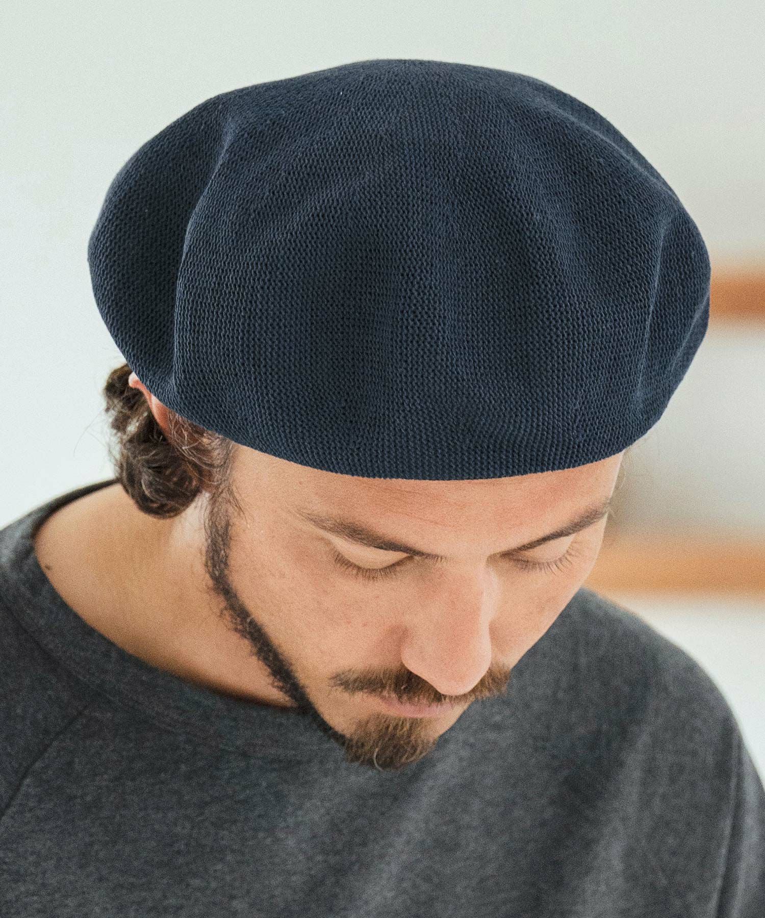 CAMBIO(カンビオ)】Linen Blend Thermo Beret ベレー帽(NF-251-BO012