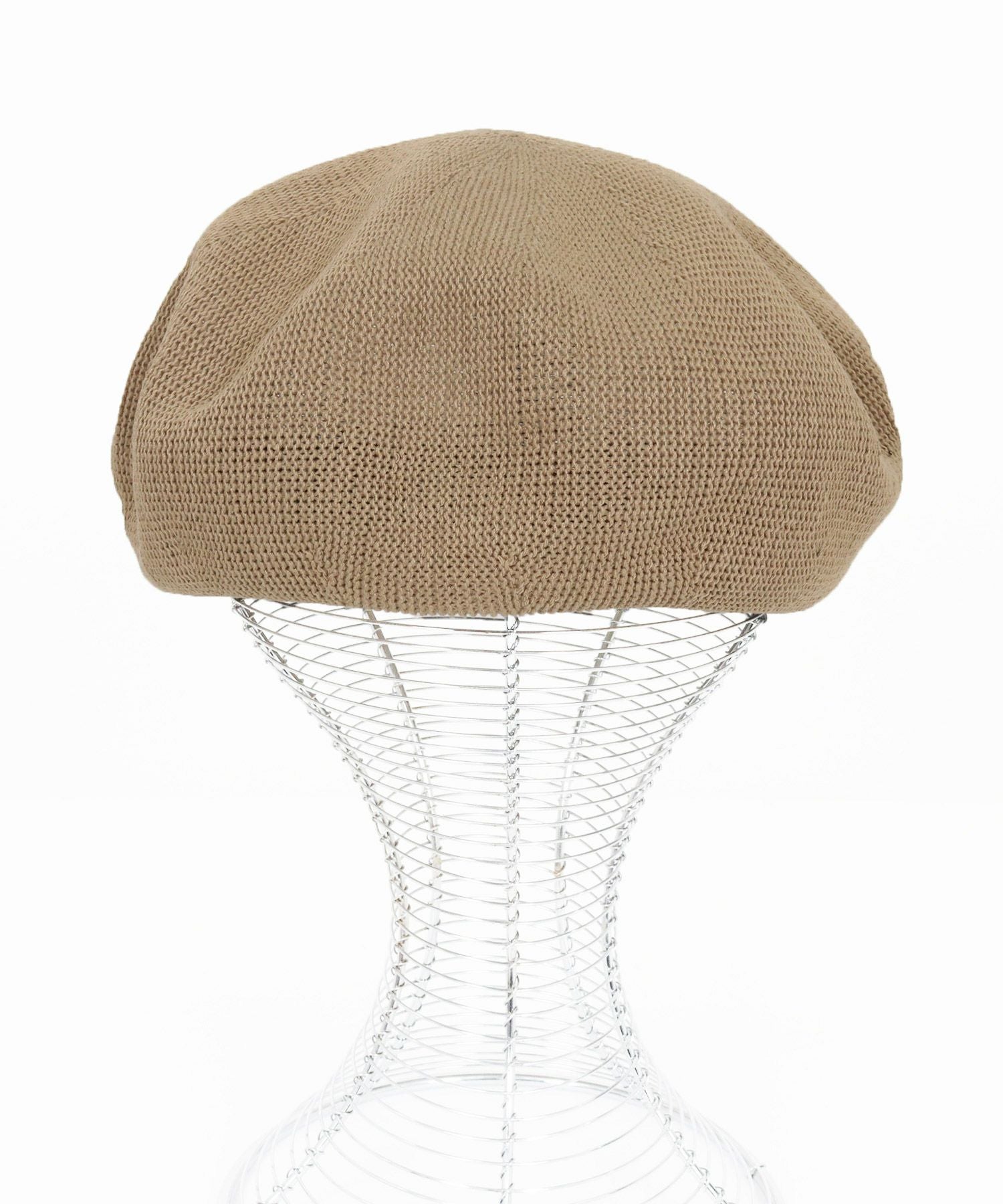 CAMBIO(カンビオ)】Linen Blend Thermo Beret ベレー帽(NF-251-BO012