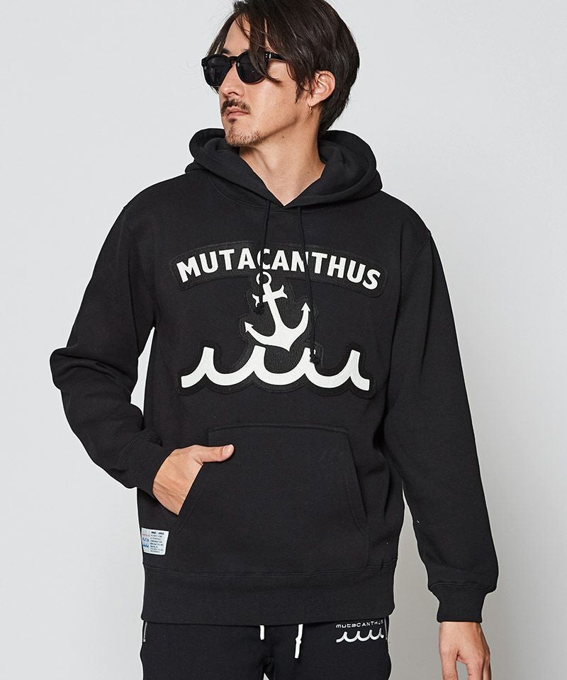 ACANTHUS(アカンサス)】muta Big Embroidered Patch Hooded