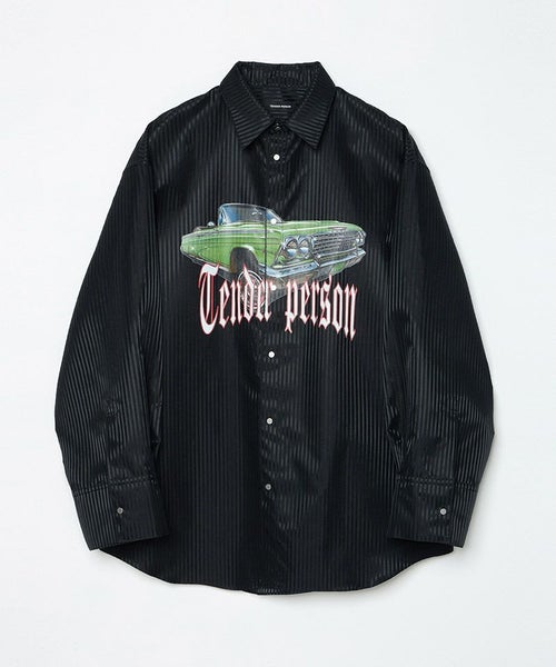 TENDER PERSON(テンダーパーソン)】LOWRIDER STRIPE SHIRT シャツ(SJLT 