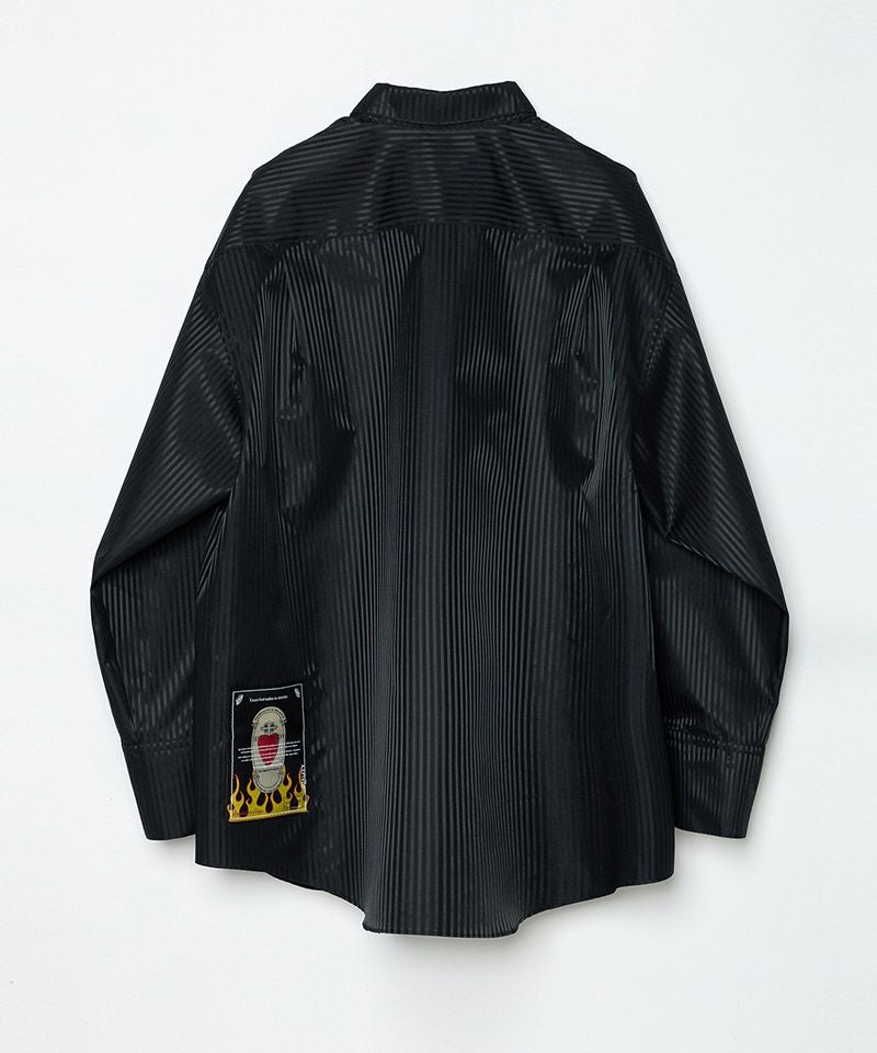 TENDER PERSON(テンダーパーソン)】LOWRIDER STRIPE SHIRT シャツ(SJLT