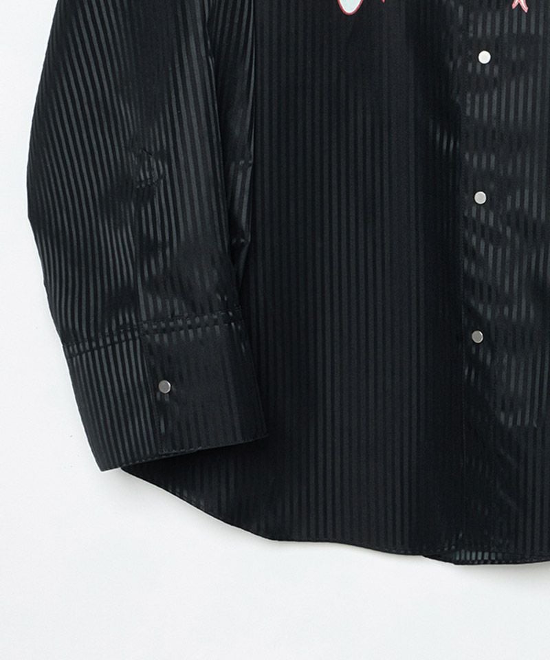 TENDER PERSON(テンダーパーソン)】LOWRIDER STRIPE SHIRT シャツ(SJLT