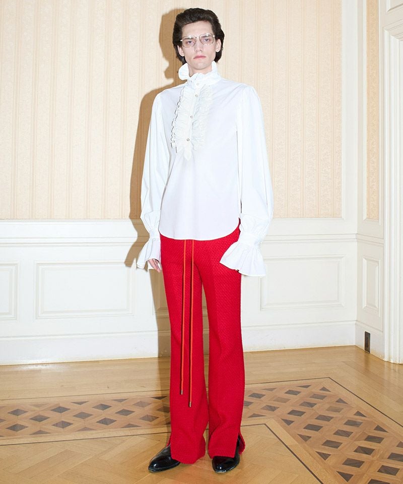 TENDER PERSON(テンダーパーソン)】HONEYCOME FLARE PANTS フレア