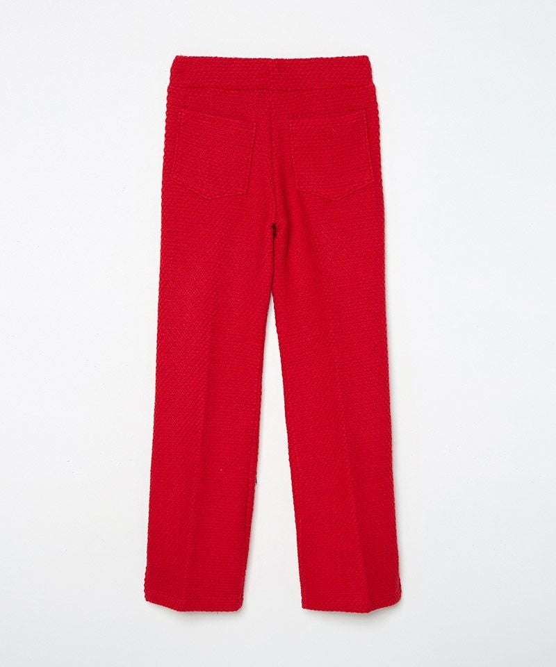 TENDER PERSON(テンダーパーソン)】HONEYCOME FLARE PANTS フレア