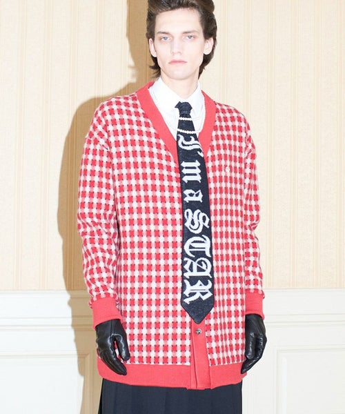 TENDER PERSON(テンダーパーソン)】CHECK CARDIGAN カーディガン(SJLT 