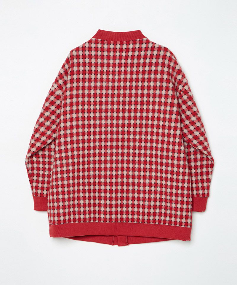 TENDER PERSON(テンダーパーソン)】CHECK CARDIGAN カーディガン(SJLT