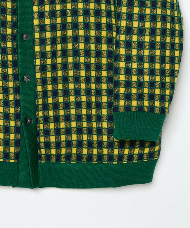 TENDER PERSON(テンダーパーソン)】CHECK CARDIGAN カーディガン(SJLT