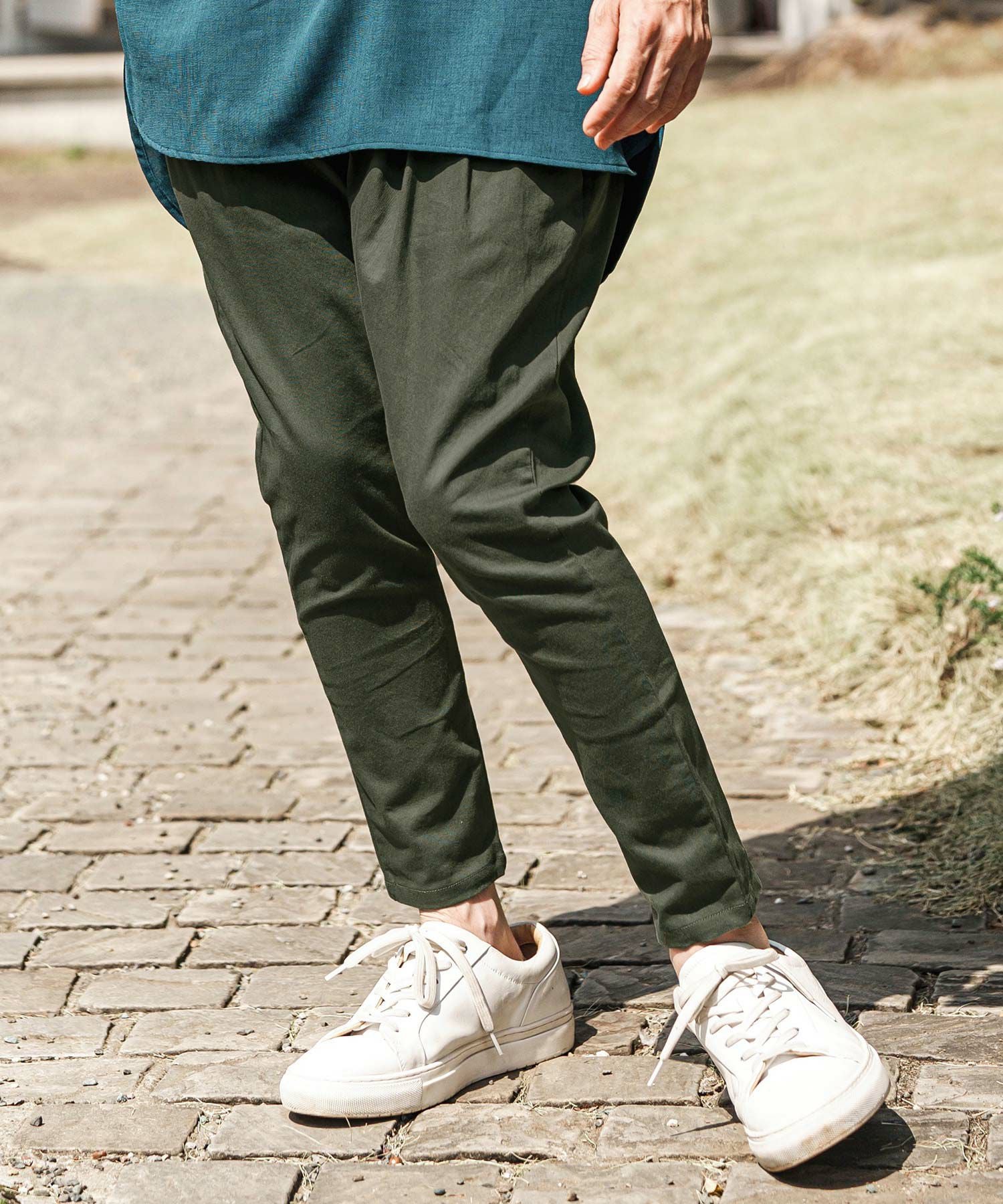 CAMBIO(カンビオ)】Original Tight Fit Silhouette Stretch Twill