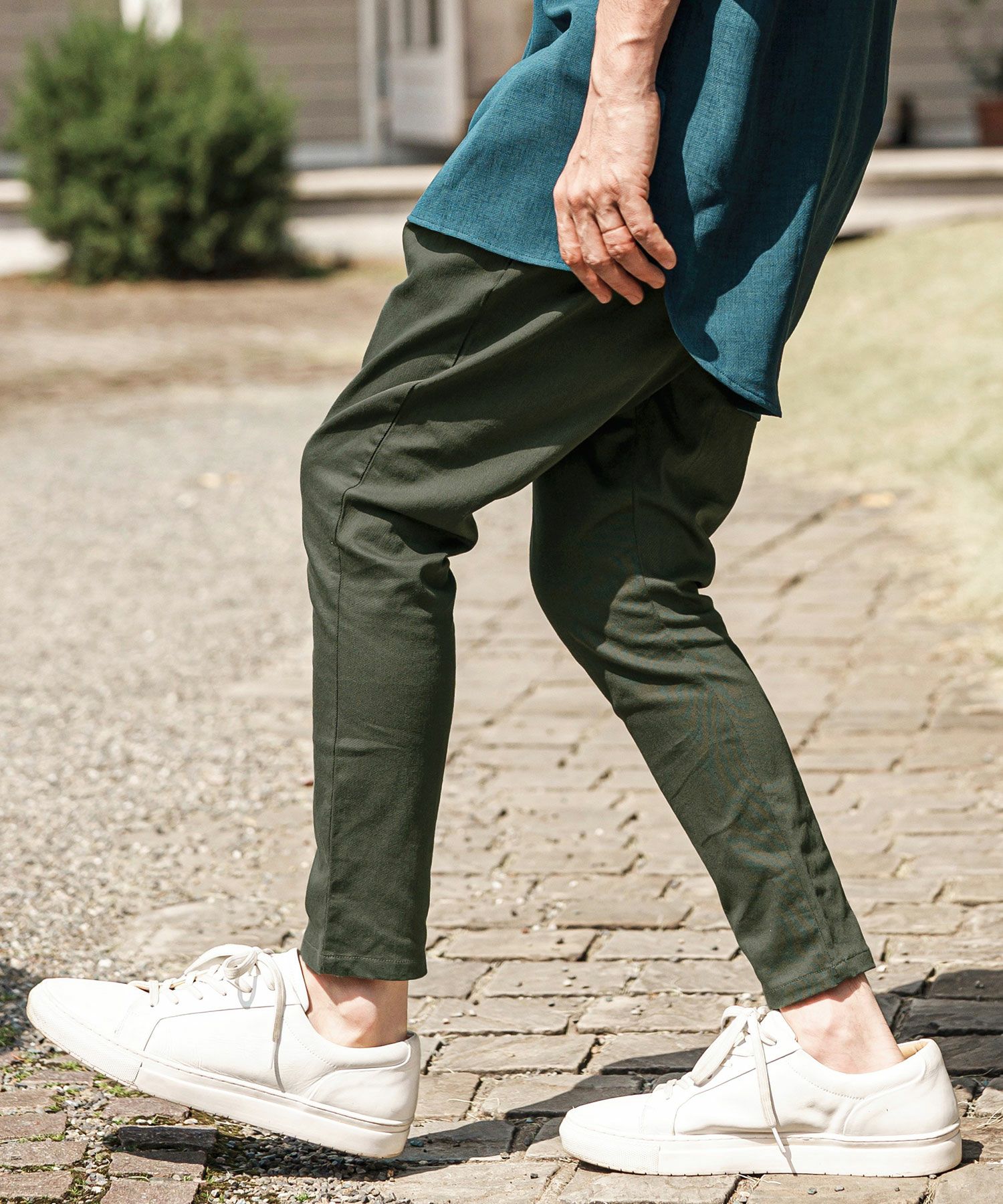 CAMBIO(カンビオ)】Original Tight Fit Silhouette Stretch Twill