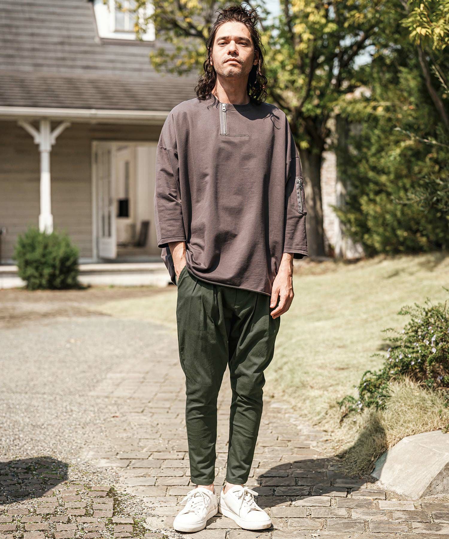 50%OFF【CAMBIO(カンビオ)】Original Tight Fit Silhouette Stretch