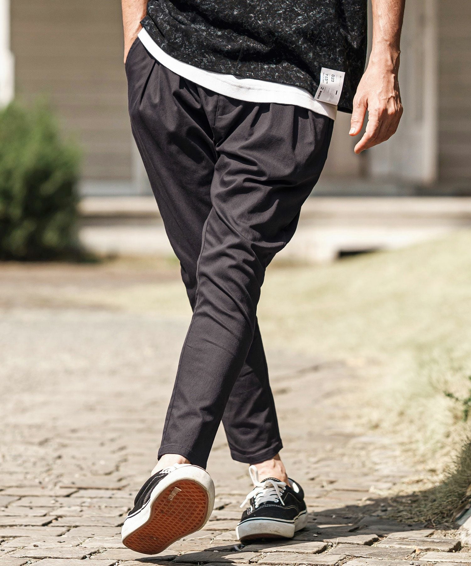 CAMBIO(カンビオ)】Original Tight Fit Silhouette Stretch Twill