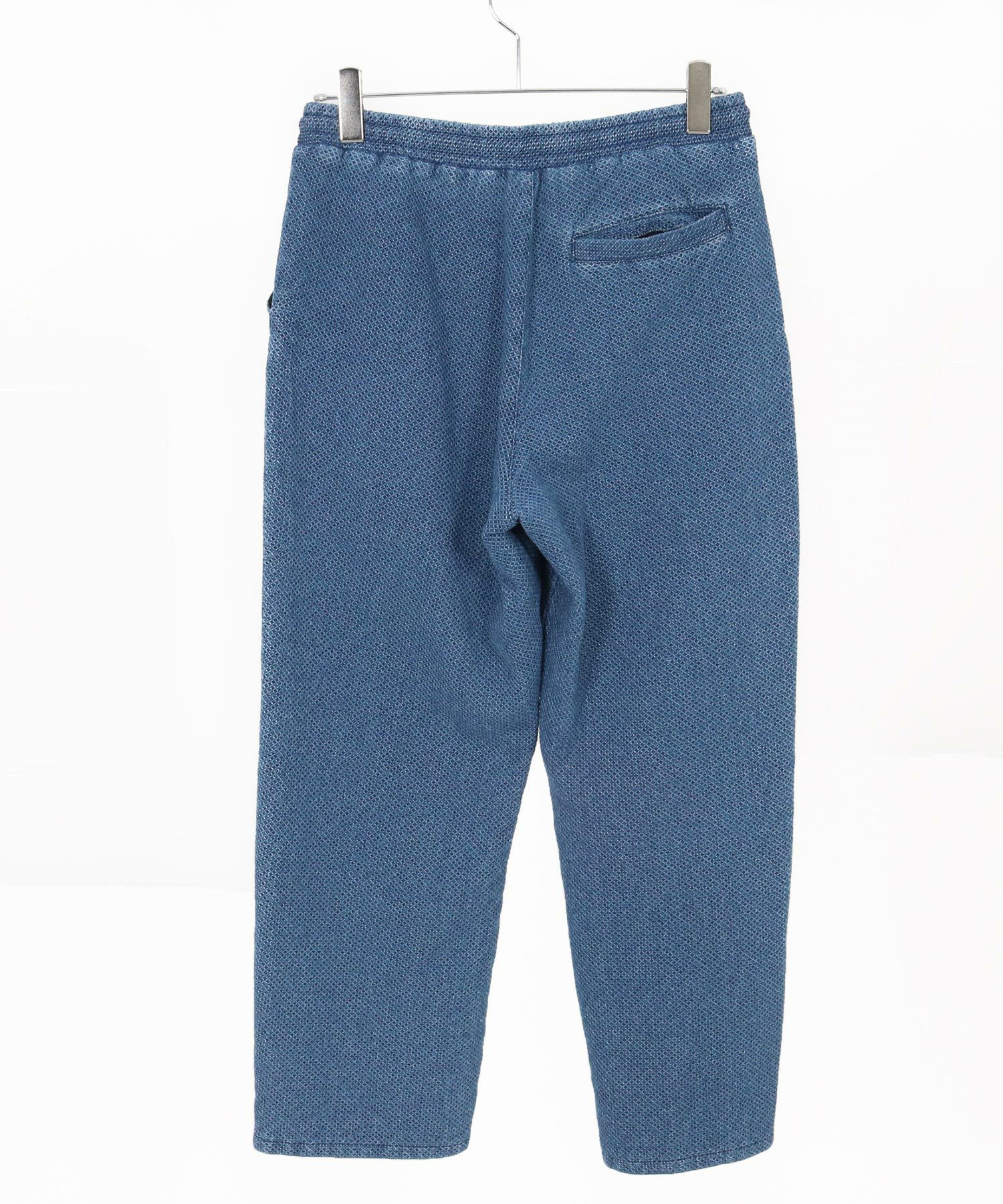 30%OFF【CAMBIO(カンビオ)】Jacquard Denim Wide Straight Pants