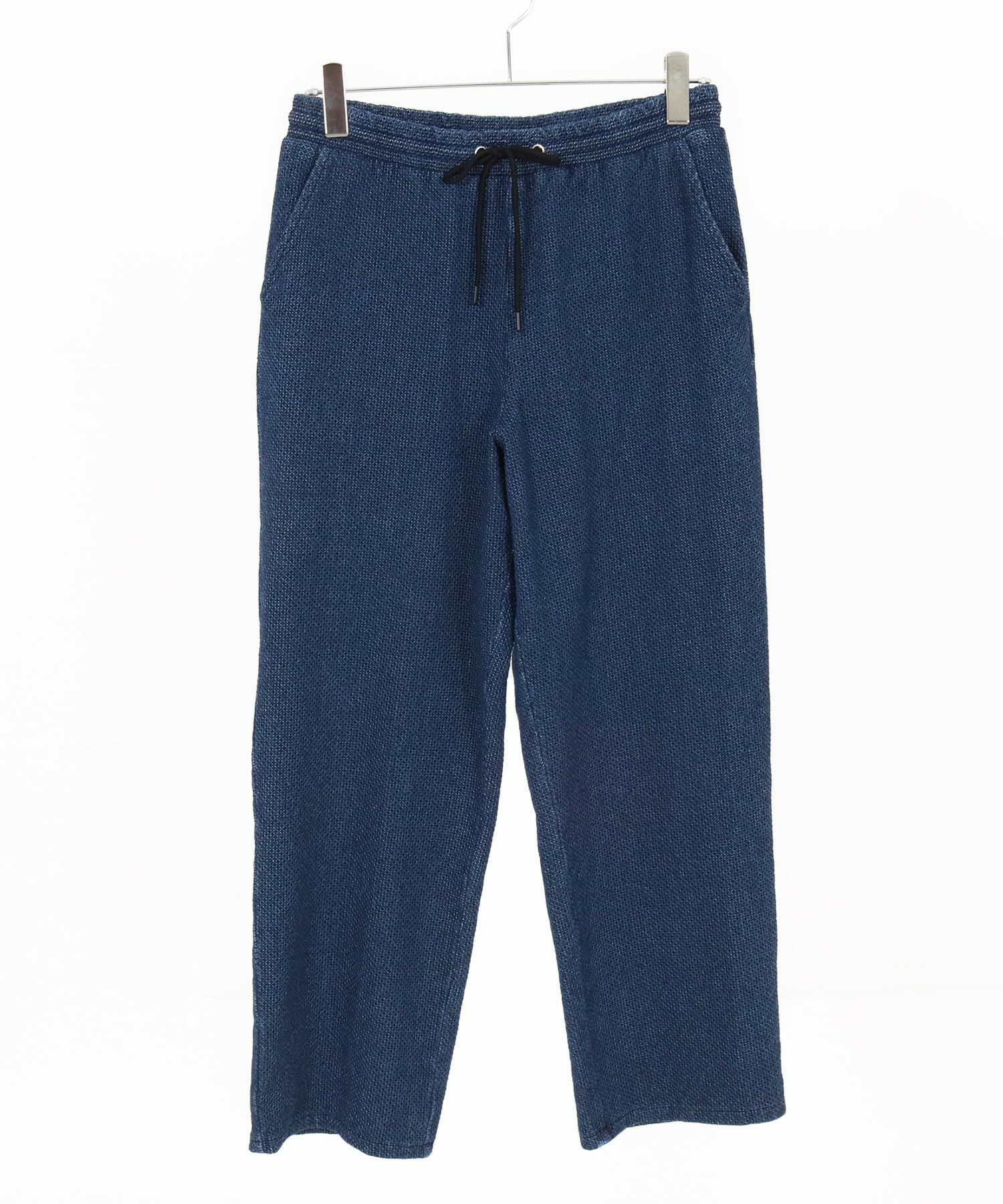 CAMBIO(カンビオ)】Jacquard Denim Wide Straight Pants ワイド