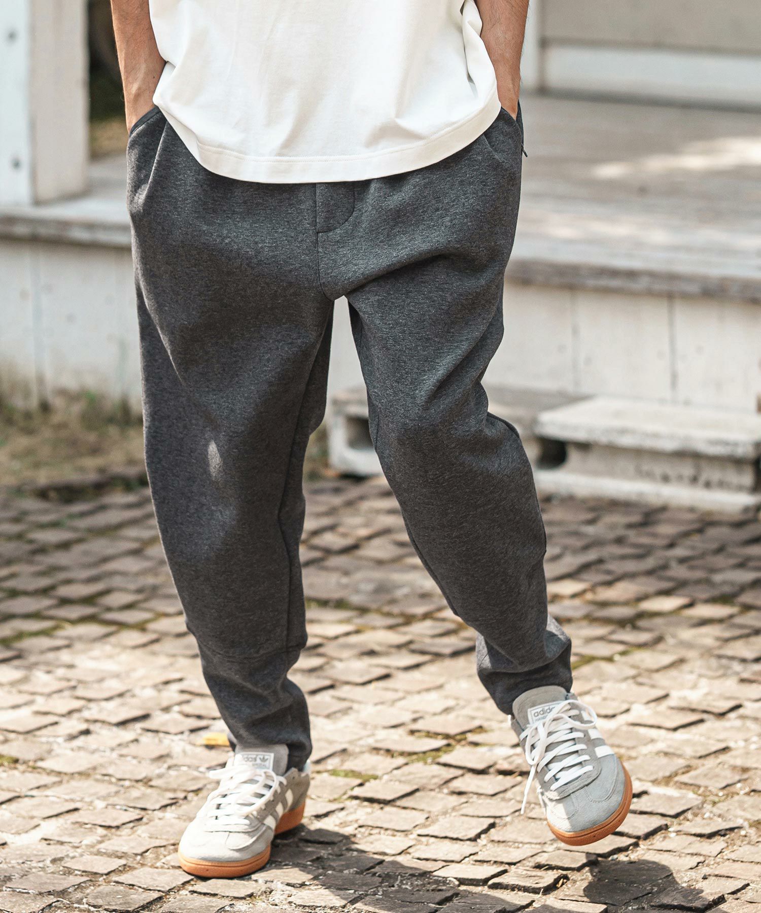 CAMBIO(カンビオ)】裾裏レオパードダンボールパンツ(HLCM0189