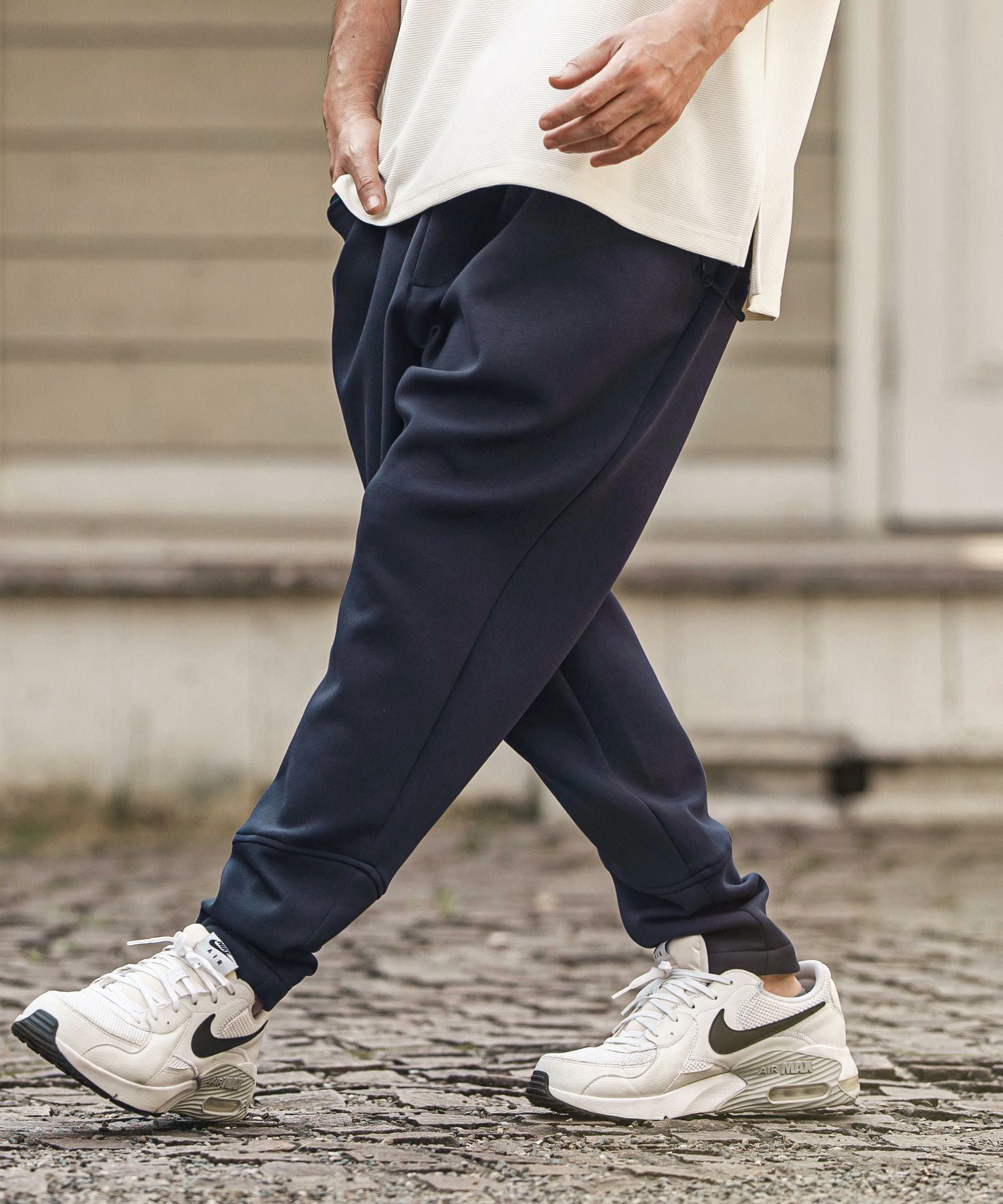 30%OFF【CAMBIO(カンビオ)】裾裏レオパードダンボールパンツ(HLCM0189