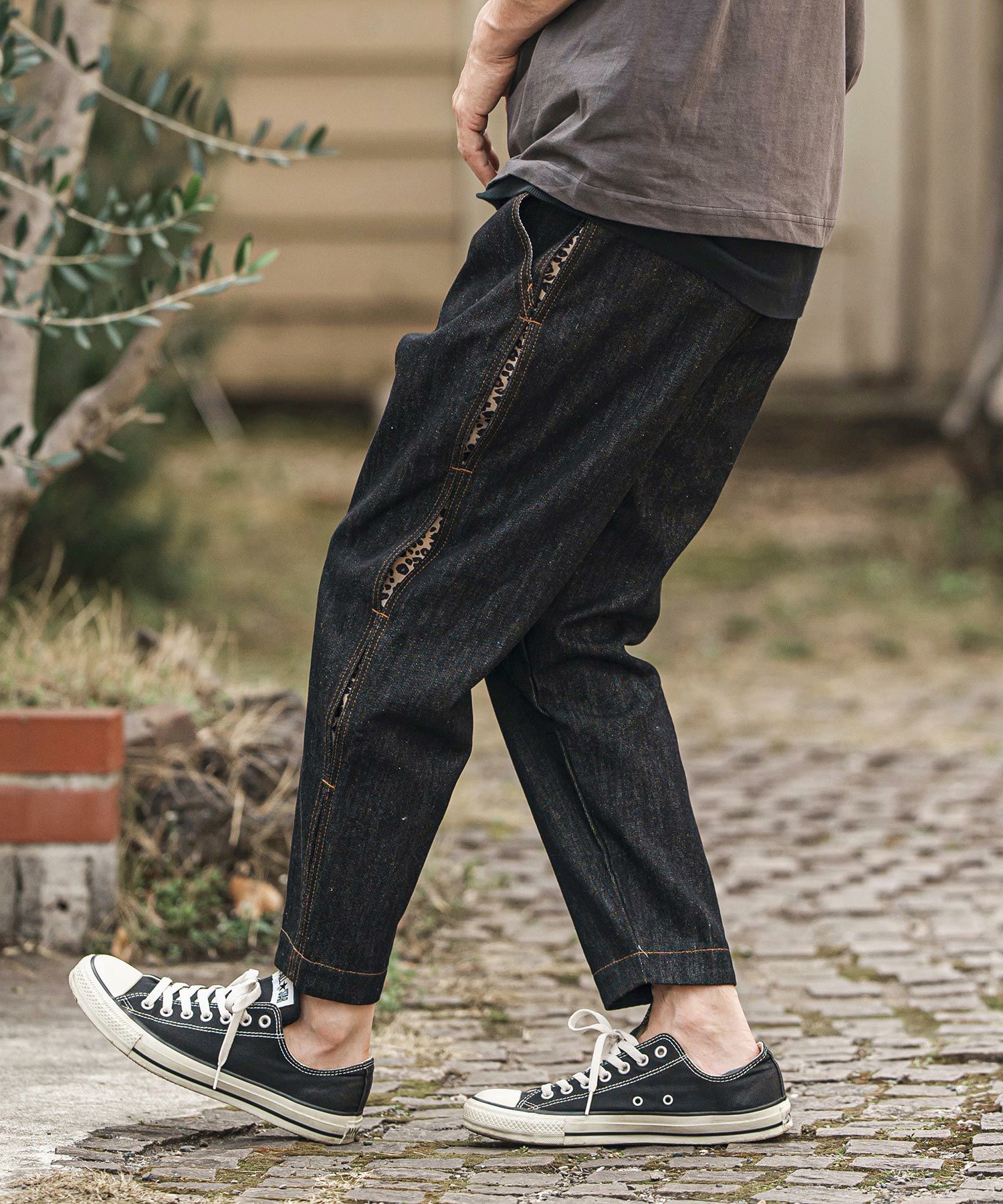 60%OFF【CAMBIO(カンビオ)】迷彩柄切り替えTシャツ(CA-24-05) | CAMBIO